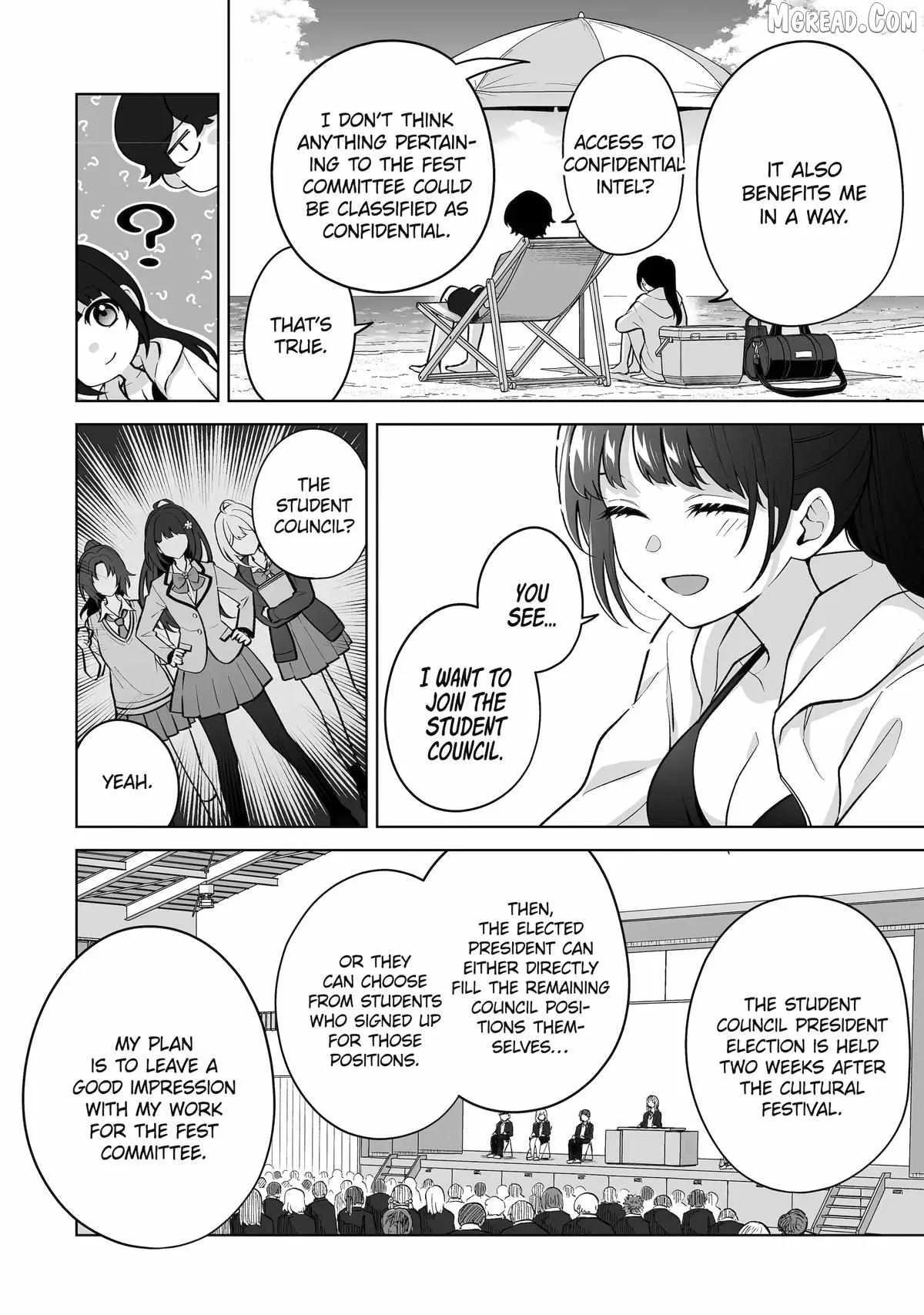 Please Leave Me Alone (For Some Reason, She Wants to Change a Lone Wolf's Helpless High School Life.) Chapter 36 page 22