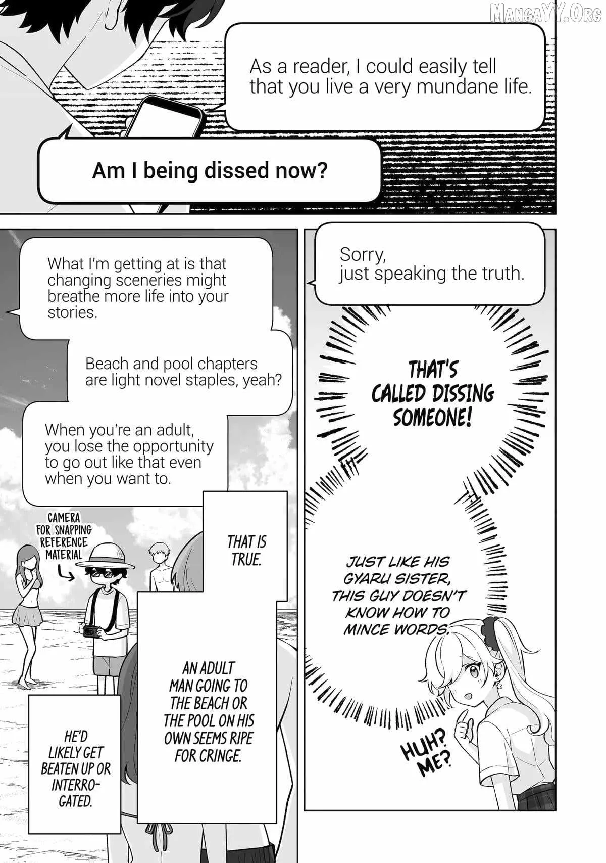 Please Leave Me Alone (For Some Reason, She Wants to Change a Lone Wolf's Helpless High School Life.) Chapter 34 page 31