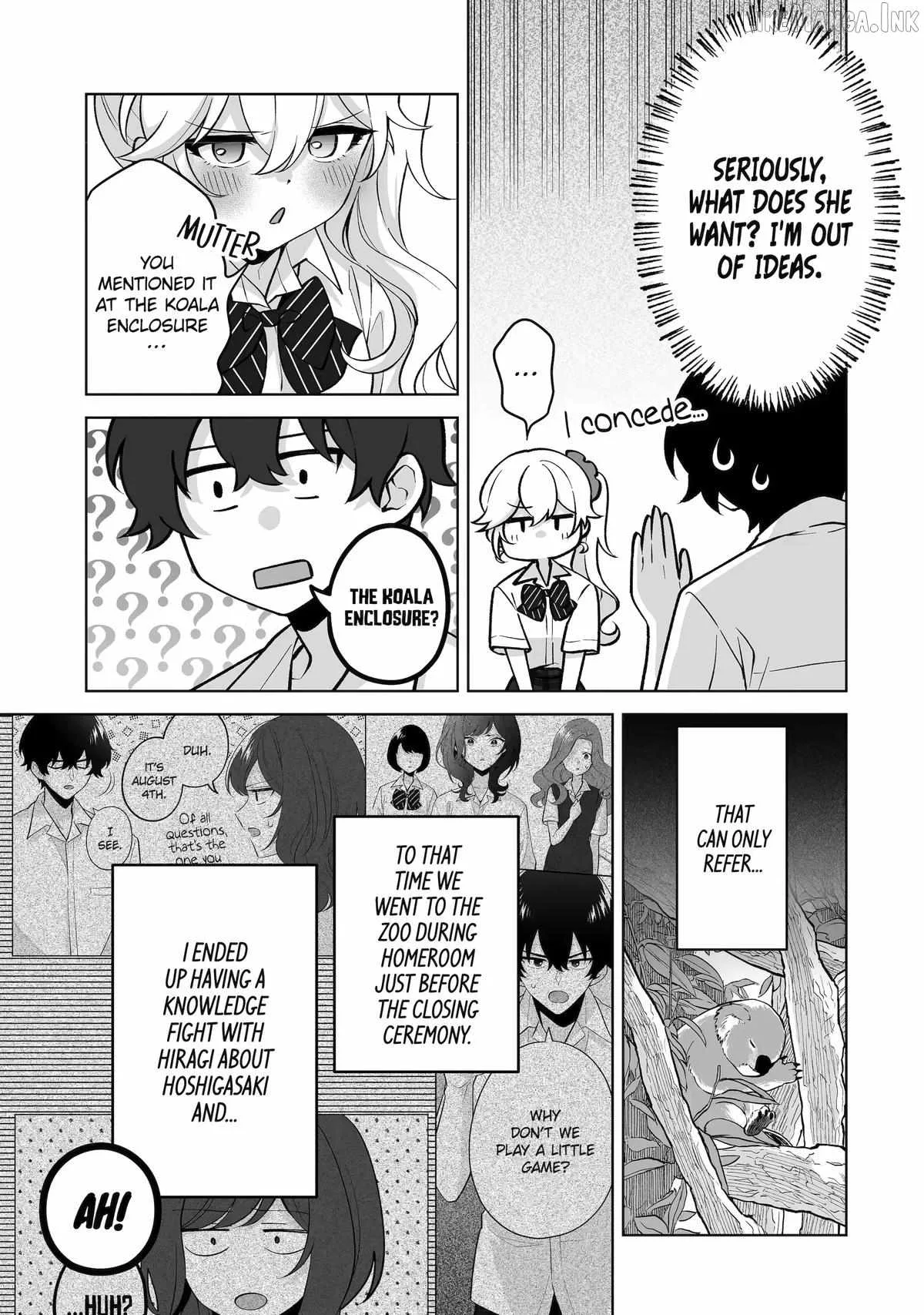 Please Leave Me Alone (For Some Reason, She Wants to Change a Lone Wolf's Helpless High School Life.) Chapter 37 page 25