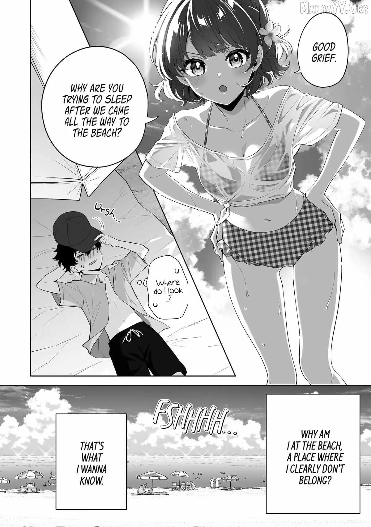 Please Leave Me Alone (For Some Reason, She Wants to Change a Lone Wolf's Helpless High School Life.) Chapter 33 page 30