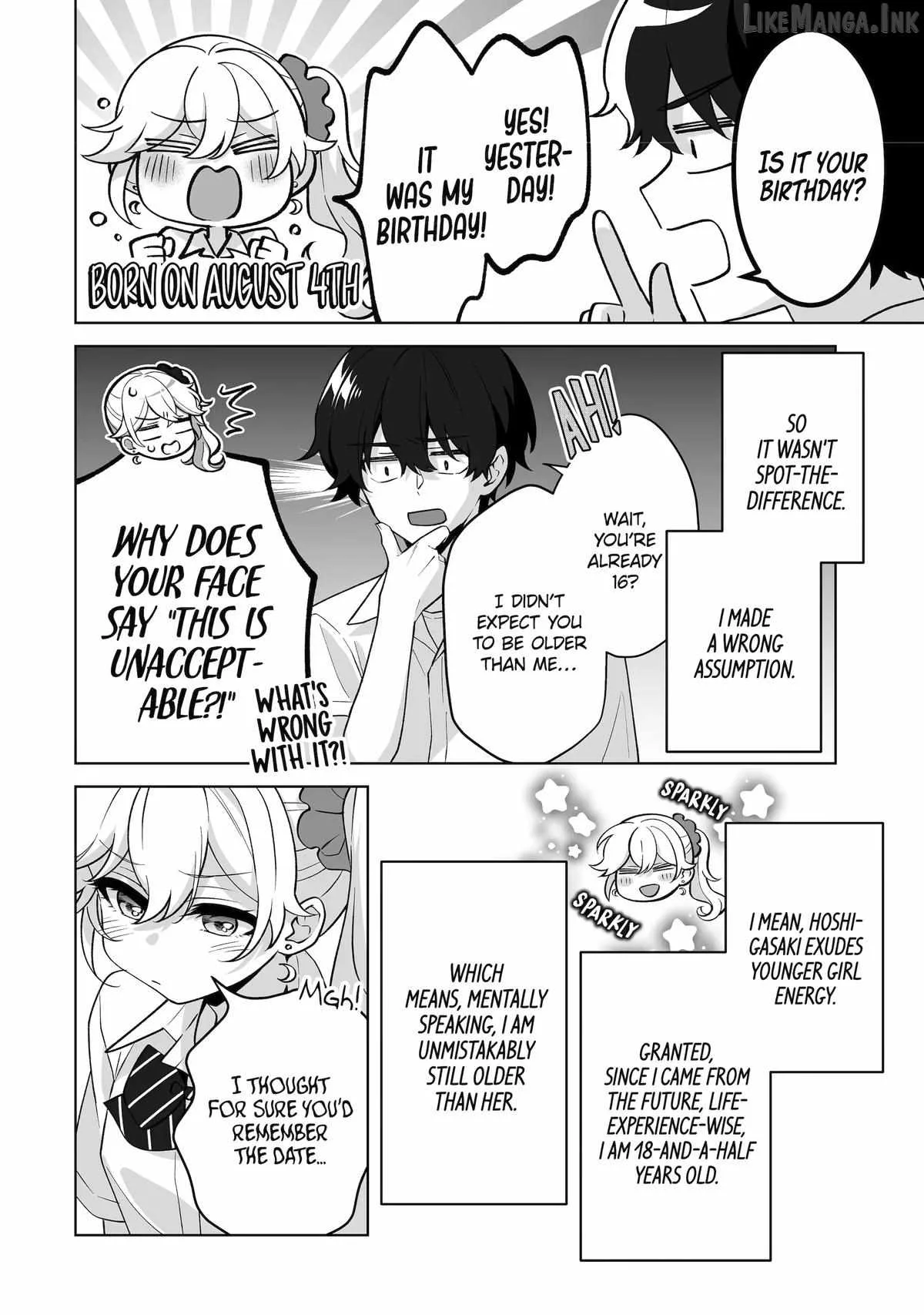 Please Leave Me Alone (For Some Reason, She Wants to Change a Lone Wolf's Helpless High School Life.) Chapter 37 page 26