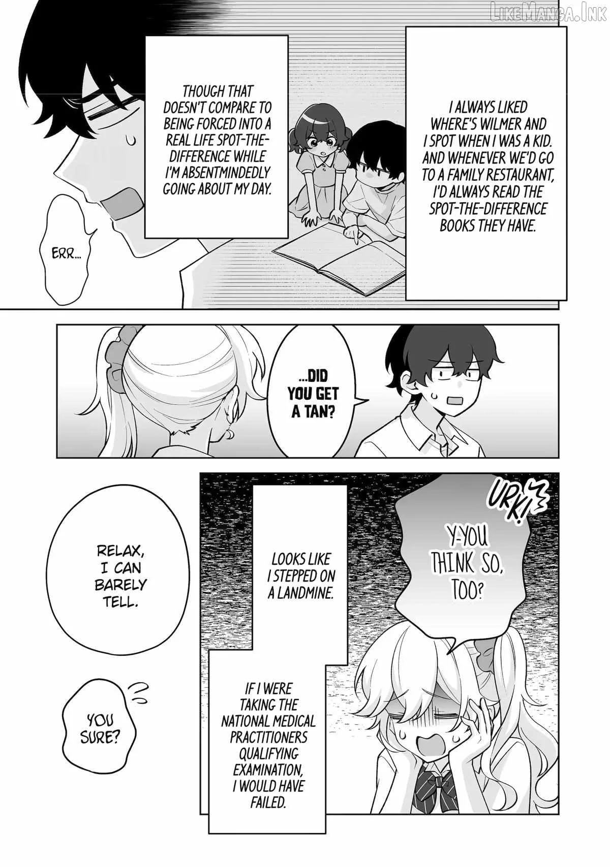 Please Leave Me Alone (For Some Reason, She Wants to Change a Lone Wolf's Helpless High School Life.) Chapter 37 page 23