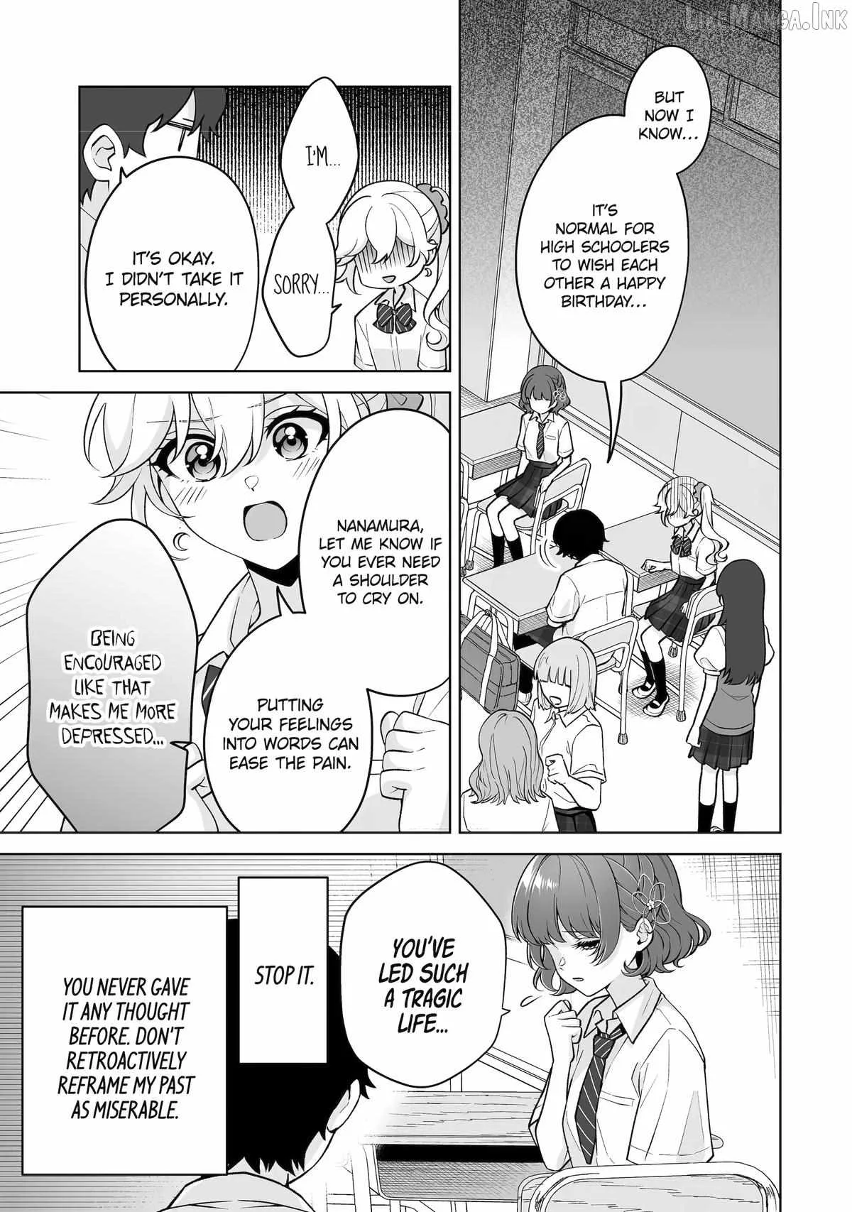 Please Leave Me Alone (For Some Reason, She Wants to Change a Lone Wolf's Helpless High School Life.) Chapter 37 page 29