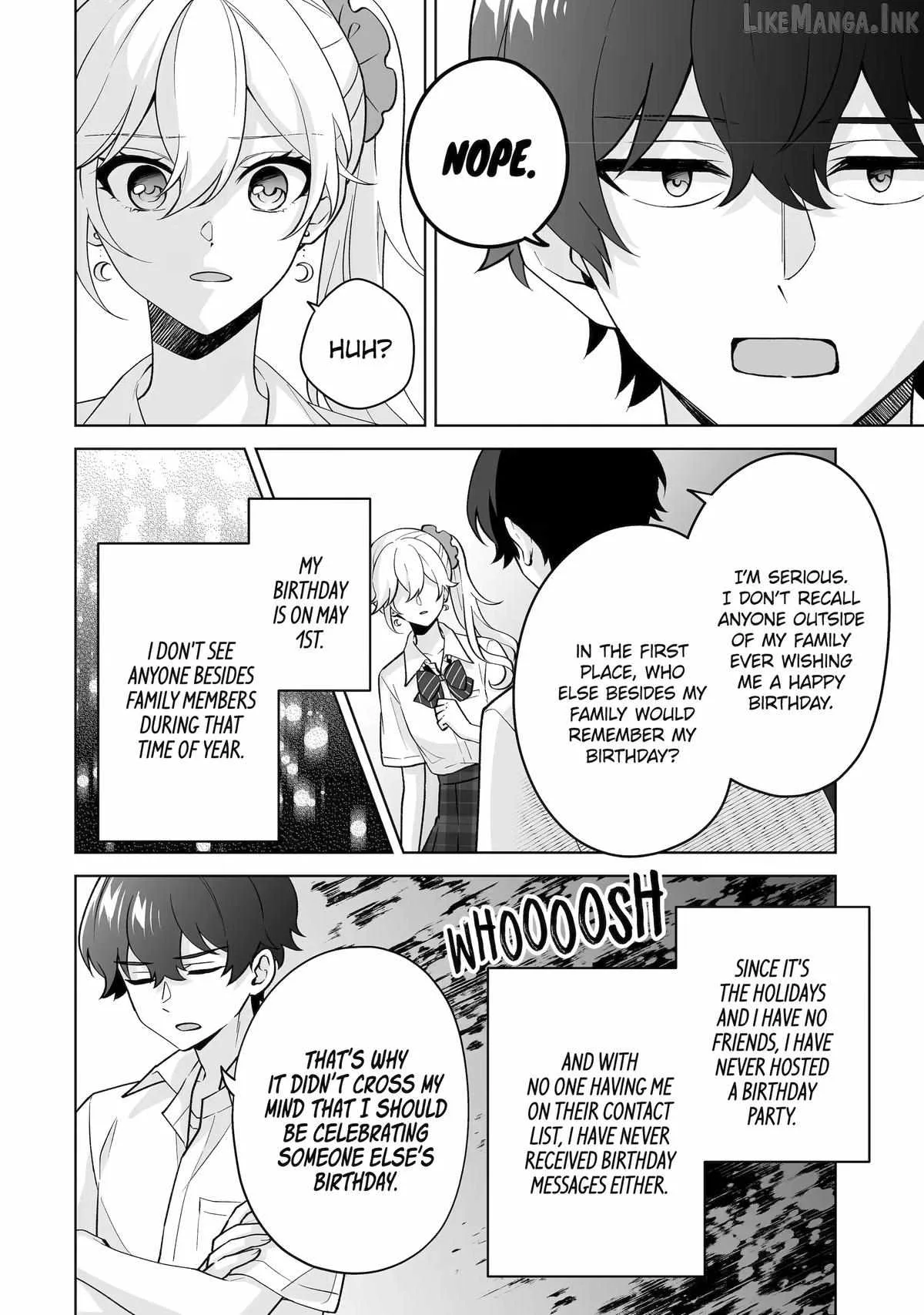 Please Leave Me Alone (For Some Reason, She Wants to Change a Lone Wolf's Helpless High School Life.) Chapter 37 page 28