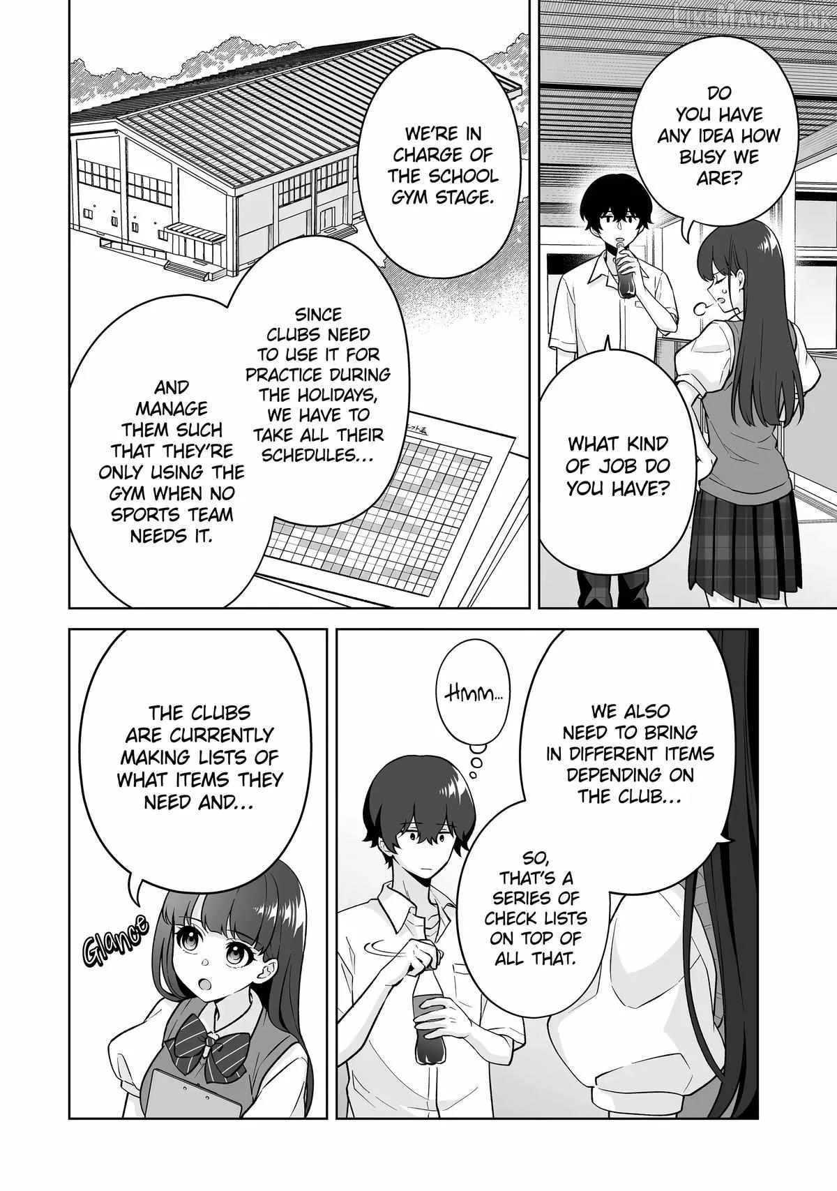 Please Leave Me Alone (For Some Reason, She Wants to Change a Lone Wolf's Helpless High School Life.) Chapter 39 page 8