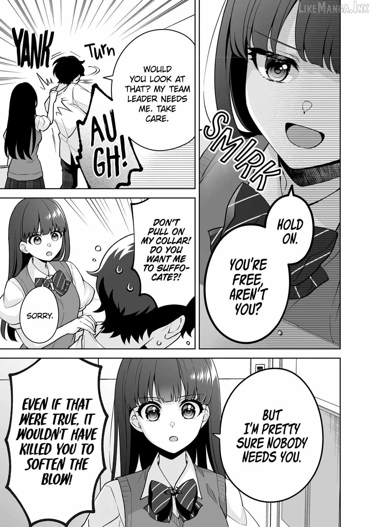 Please Leave Me Alone (For Some Reason, She Wants to Change a Lone Wolf's Helpless High School Life.) Chapter 39 page 9