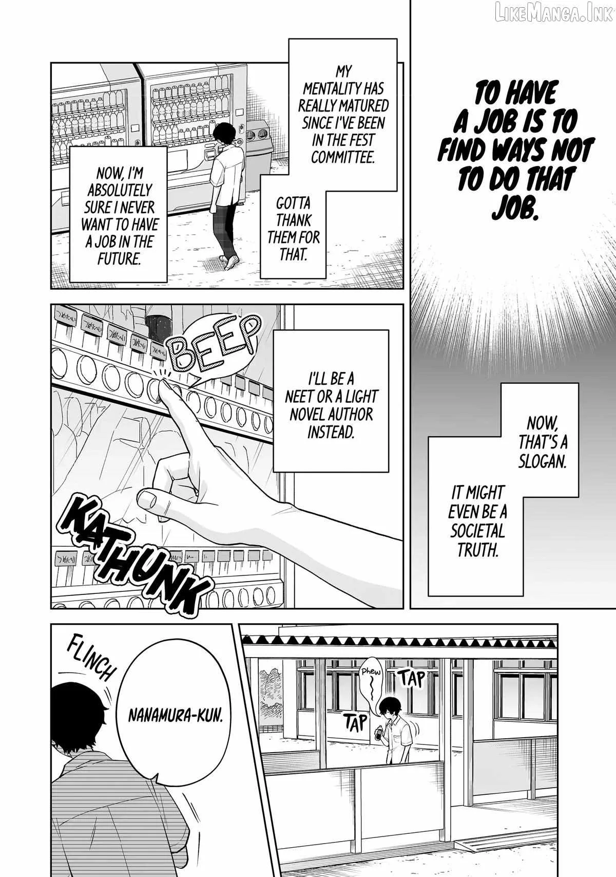 Please Leave Me Alone (For Some Reason, She Wants to Change a Lone Wolf's Helpless High School Life.) Chapter 39 page 6