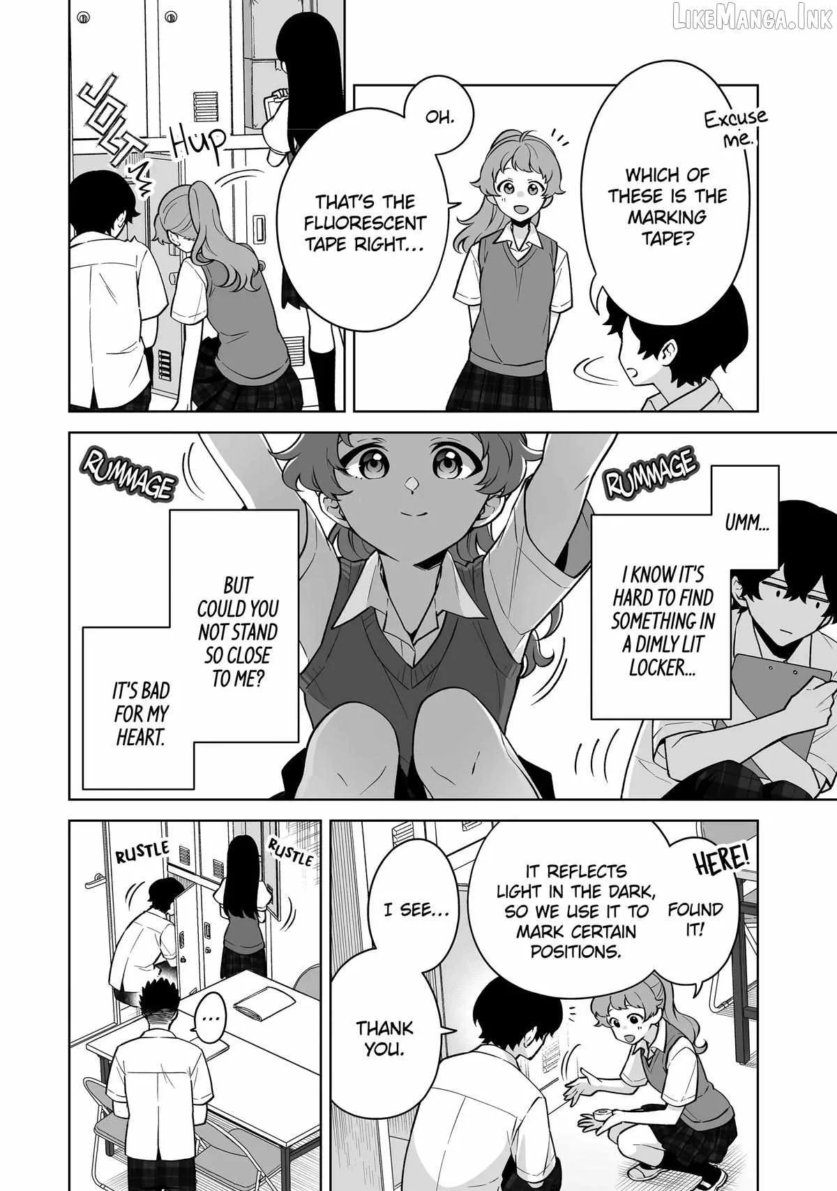 Please Leave Me Alone (For Some Reason, She Wants to Change a Lone Wolf's Helpless High School Life.) Chapter 39 page 14