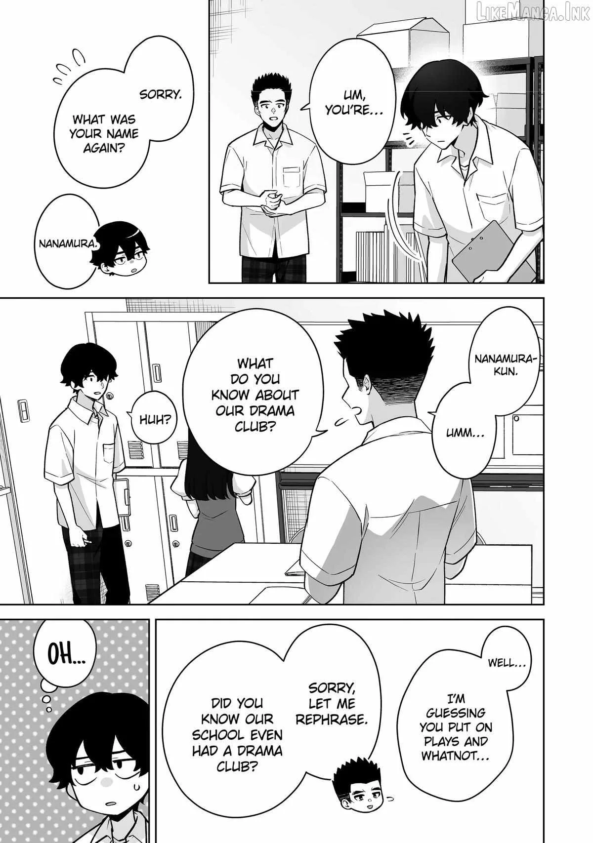 Please Leave Me Alone (For Some Reason, She Wants to Change a Lone Wolf's Helpless High School Life.) Chapter 39 page 15