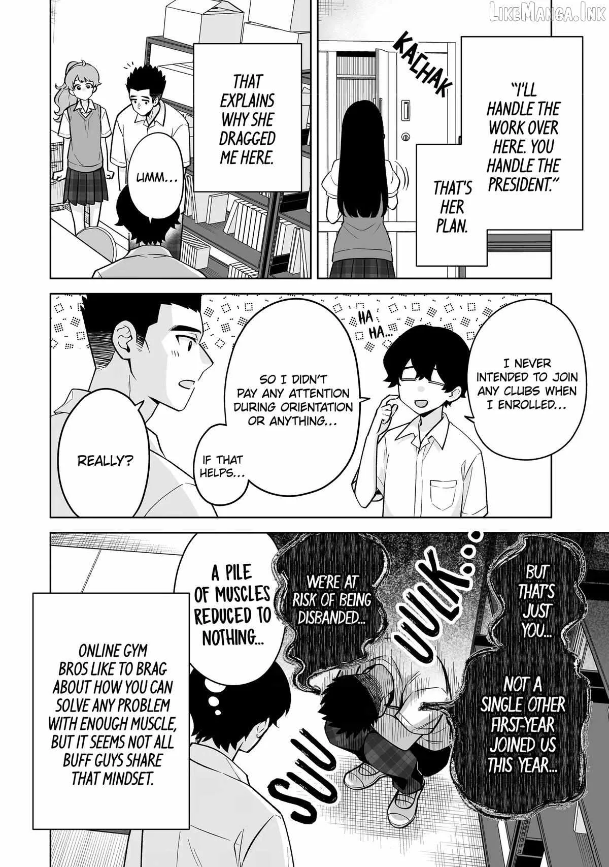 Please Leave Me Alone (For Some Reason, She Wants to Change a Lone Wolf's Helpless High School Life.) Chapter 39 page 18