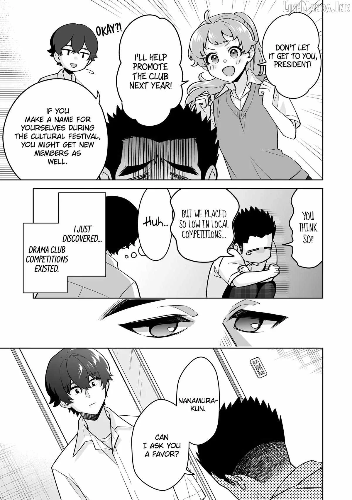 Please Leave Me Alone (For Some Reason, She Wants to Change a Lone Wolf's Helpless High School Life.) Chapter 39 page 19