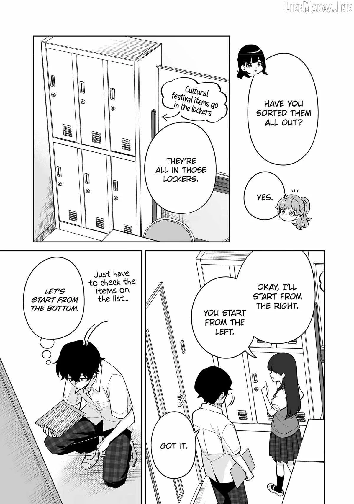 Please Leave Me Alone (For Some Reason, She Wants to Change a Lone Wolf's Helpless High School Life.) Chapter 39 page 13