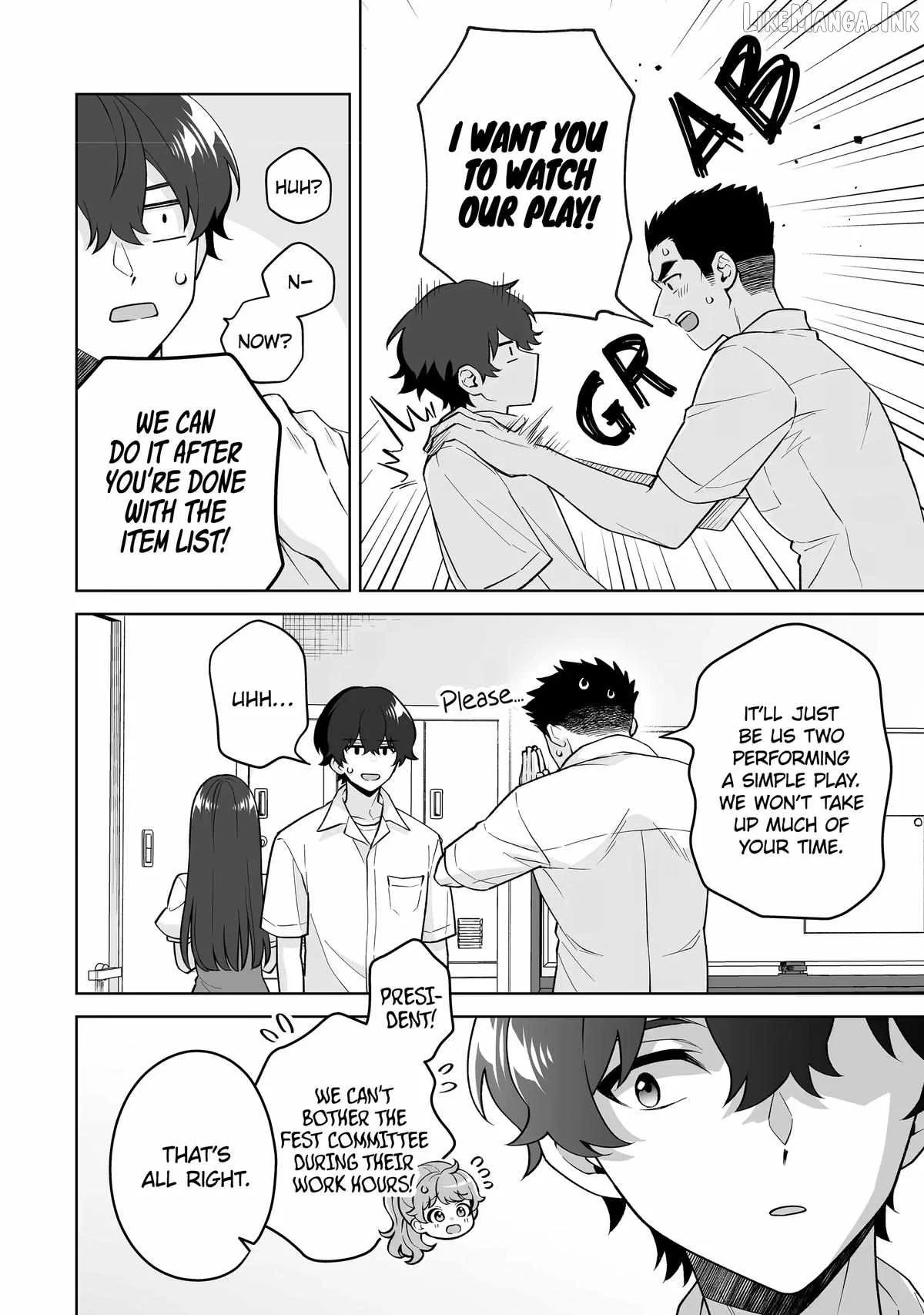 Please Leave Me Alone (For Some Reason, She Wants to Change a Lone Wolf's Helpless High School Life.) Chapter 39 page 20