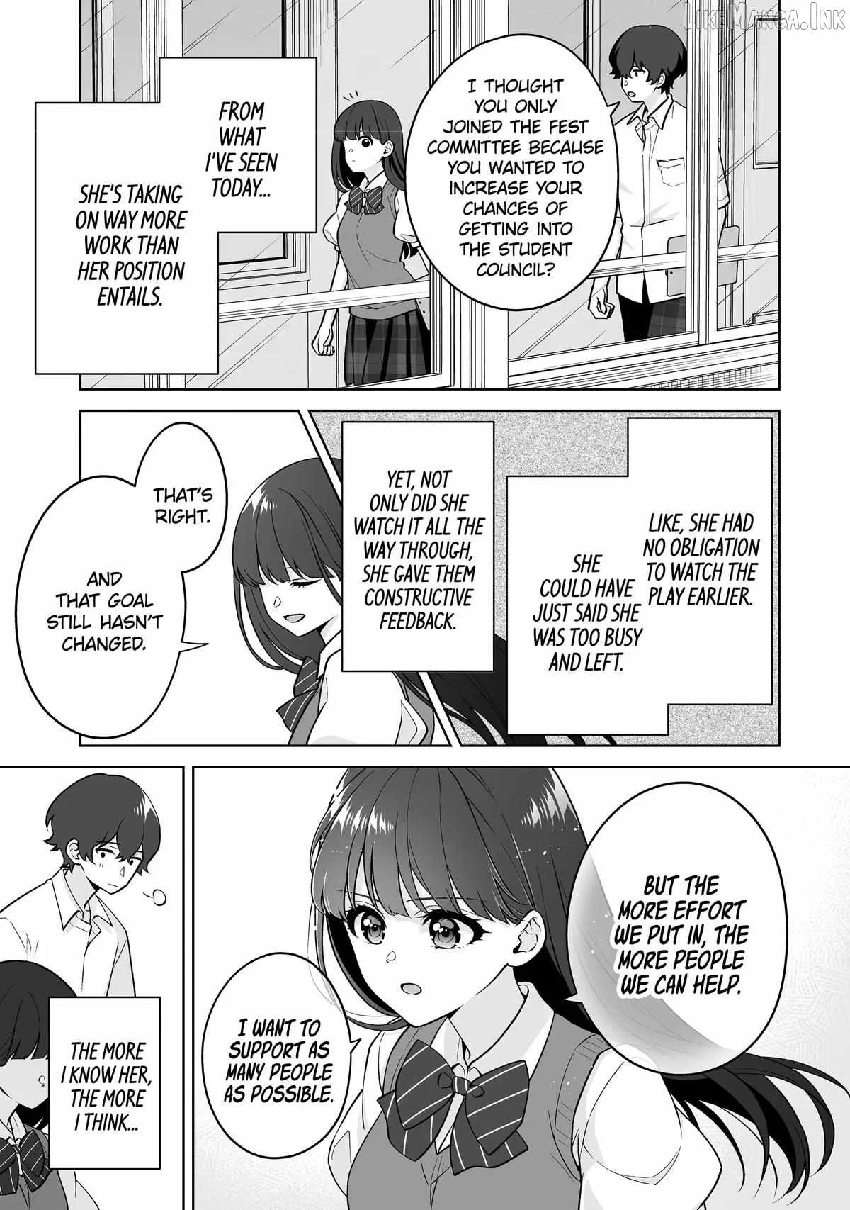 Please Leave Me Alone (For Some Reason, She Wants to Change a Lone Wolf's Helpless High School Life.) Chapter 39 page 27