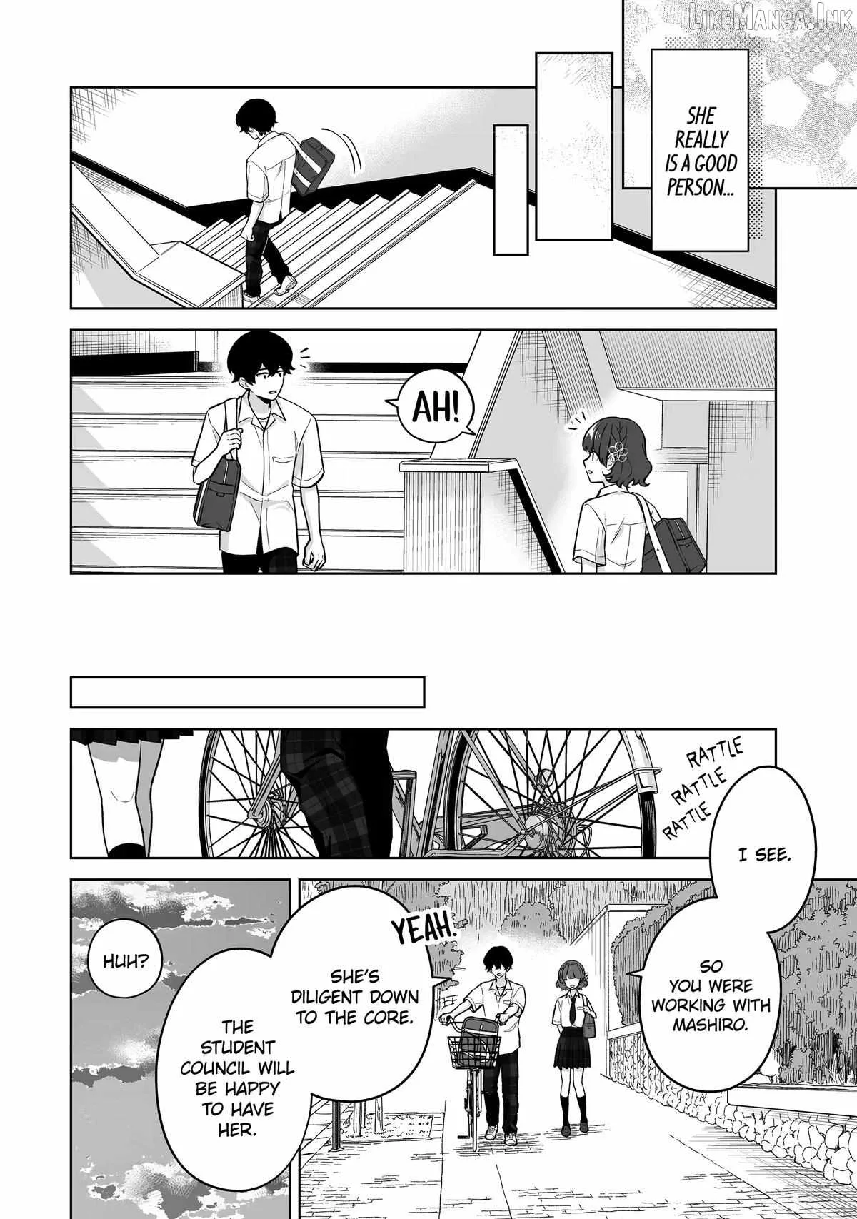 Please Leave Me Alone (For Some Reason, She Wants to Change a Lone Wolf's Helpless High School Life.) Chapter 39 page 28