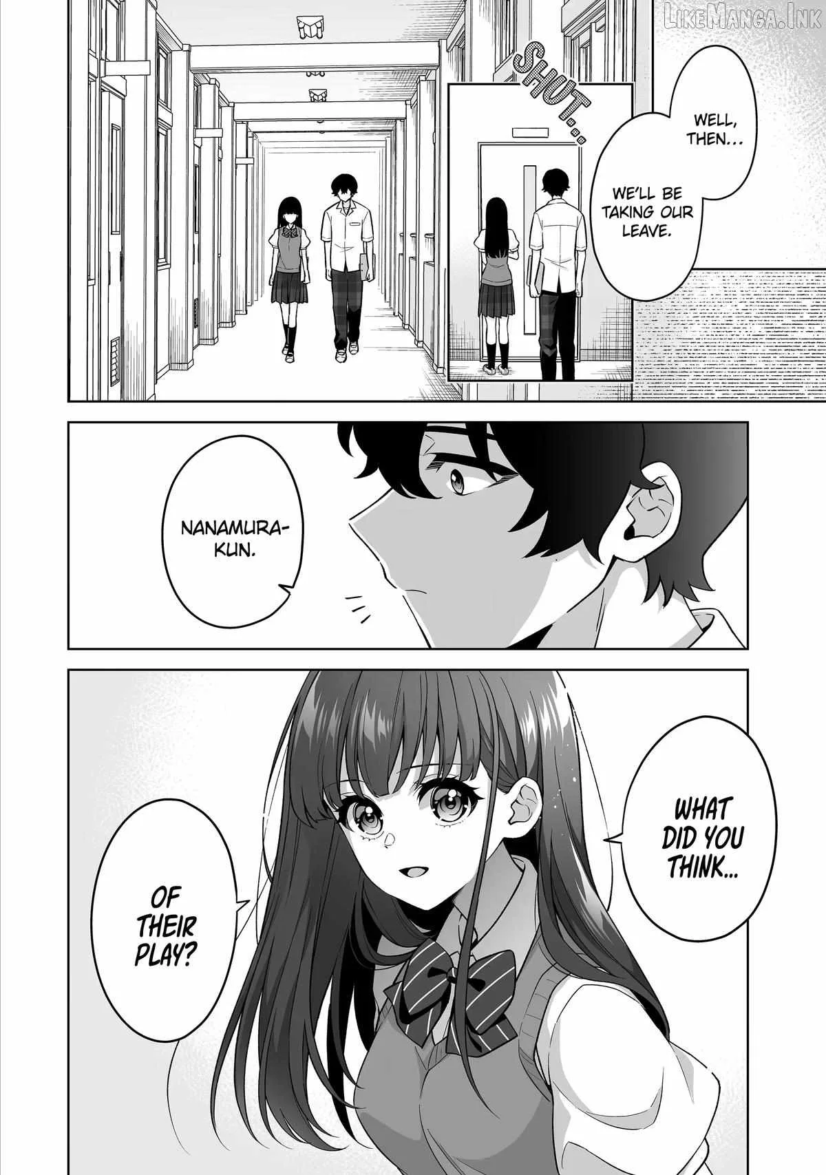 Please Leave Me Alone (For Some Reason, She Wants to Change a Lone Wolf's Helpless High School Life.) Chapter 39 page 22