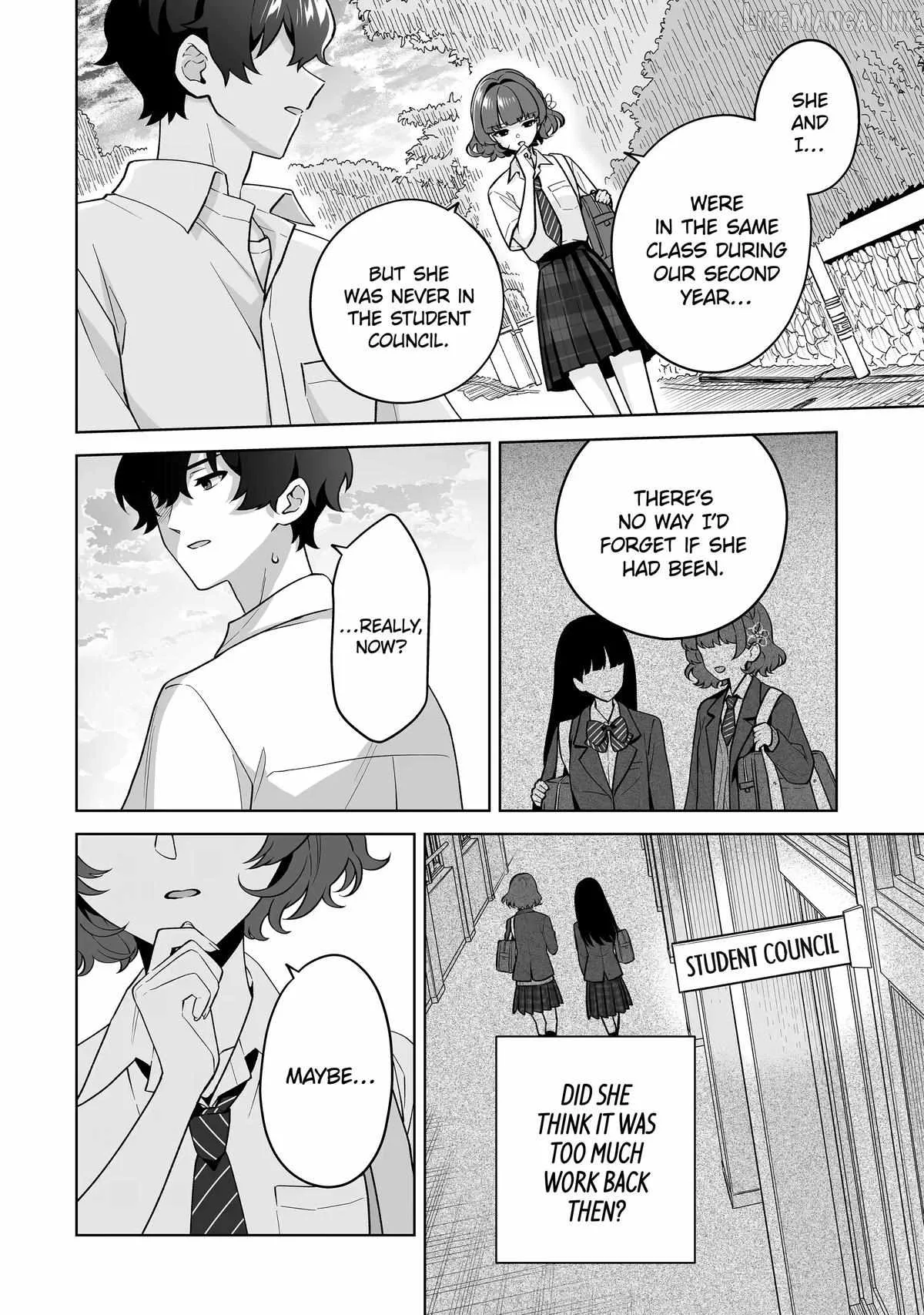 Please Leave Me Alone (For Some Reason, She Wants to Change a Lone Wolf's Helpless High School Life.) Chapter 39 page 30
