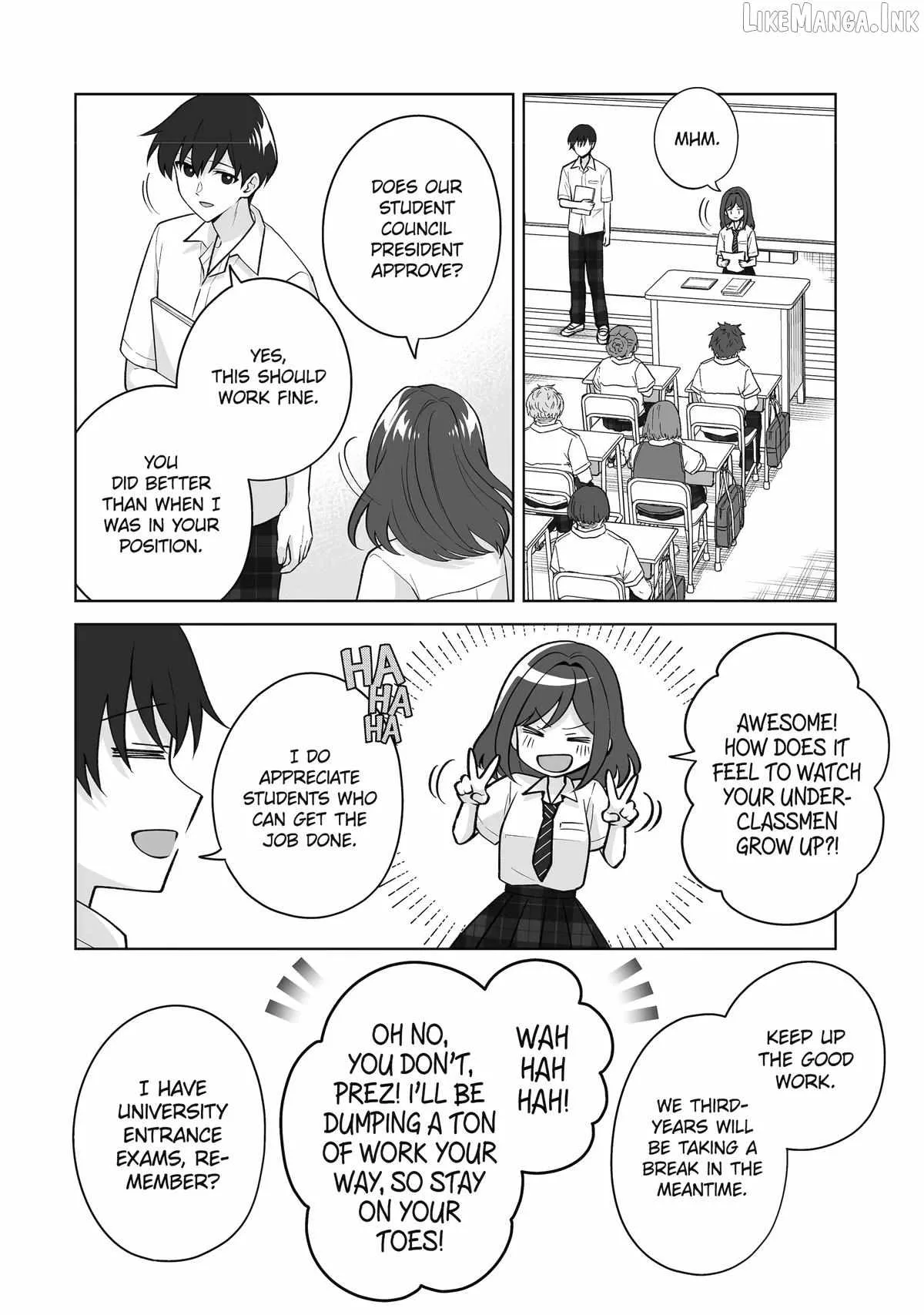 Please Leave Me Alone (For Some Reason, She Wants to Change a Lone Wolf's Helpless High School Life.) Chapter 38 page 6