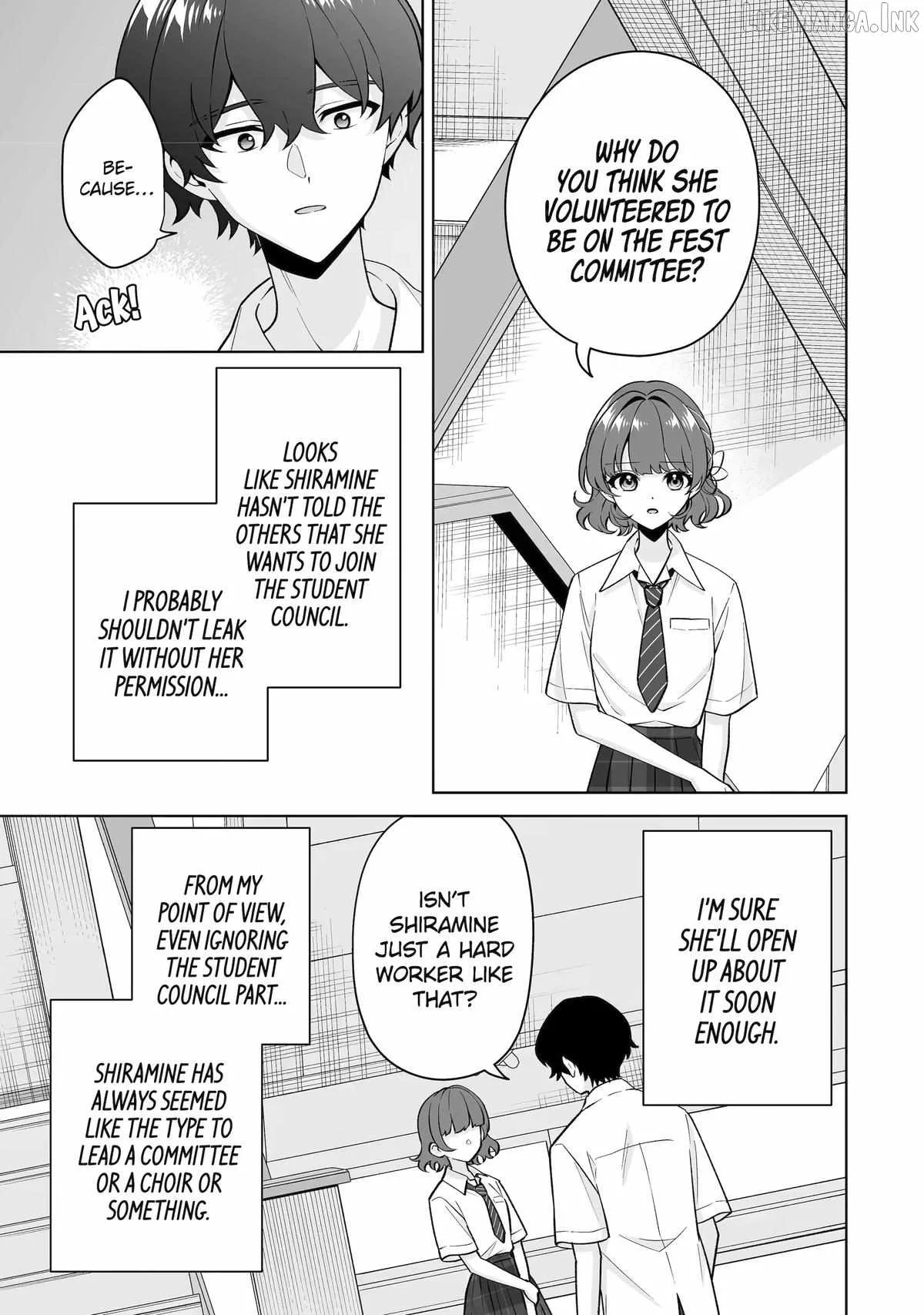 Please Leave Me Alone (For Some Reason, She Wants to Change a Lone Wolf's Helpless High School Life.) Chapter 38 page 11