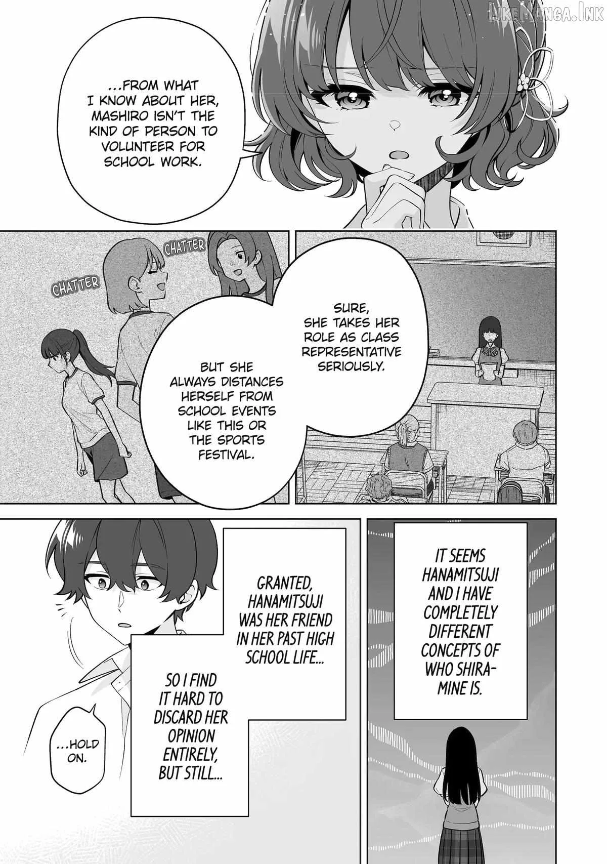 Please Leave Me Alone (For Some Reason, She Wants to Change a Lone Wolf's Helpless High School Life.) Chapter 38 page 13