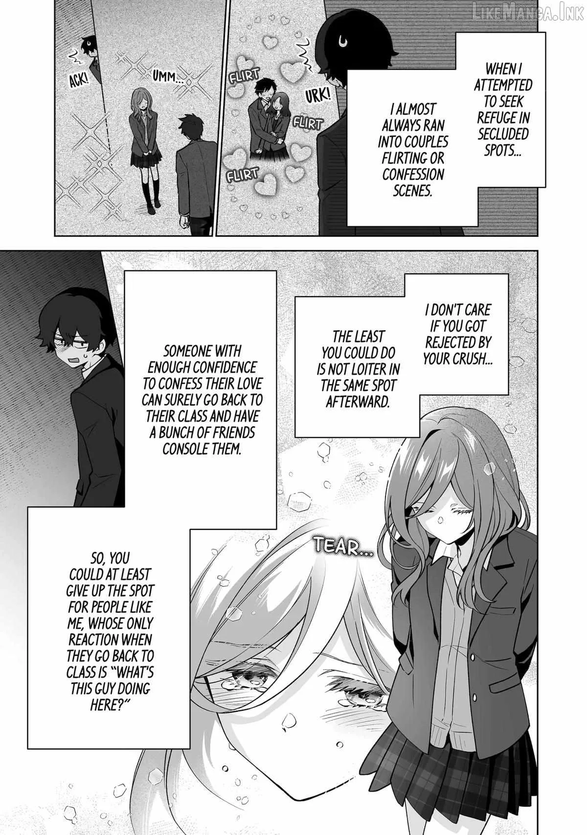 Please Leave Me Alone (For Some Reason, She Wants to Change a Lone Wolf's Helpless High School Life.) Chapter 38 page 19