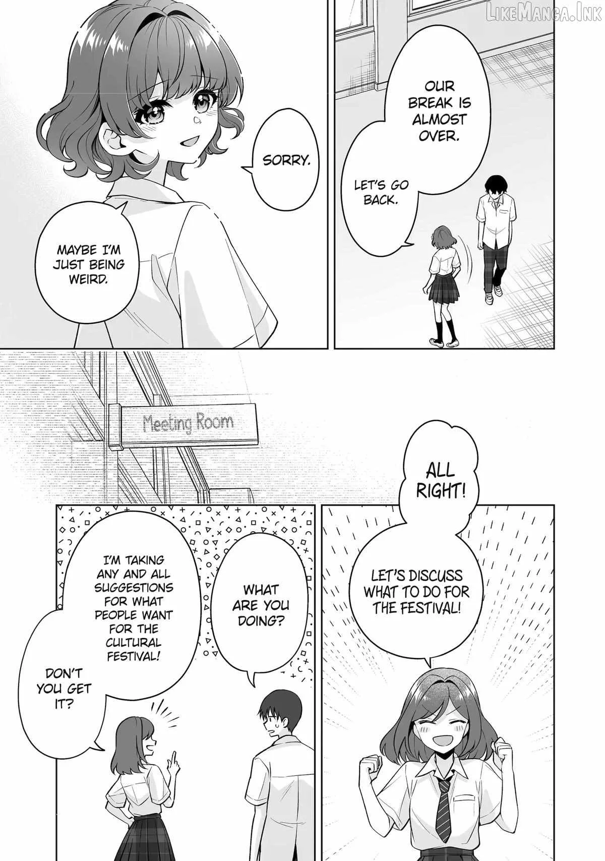 Please Leave Me Alone (For Some Reason, She Wants to Change a Lone Wolf's Helpless High School Life.) Chapter 38 page 15