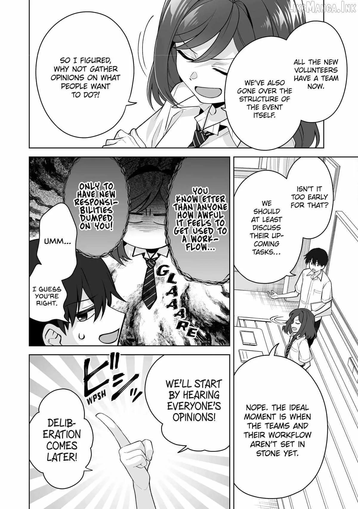 Please Leave Me Alone (For Some Reason, She Wants to Change a Lone Wolf's Helpless High School Life.) Chapter 38 page 16