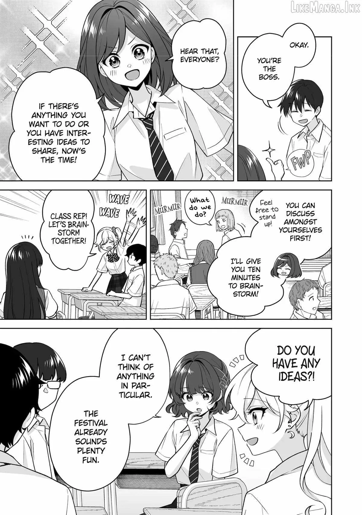 Please Leave Me Alone (For Some Reason, She Wants to Change a Lone Wolf's Helpless High School Life.) Chapter 38 page 17