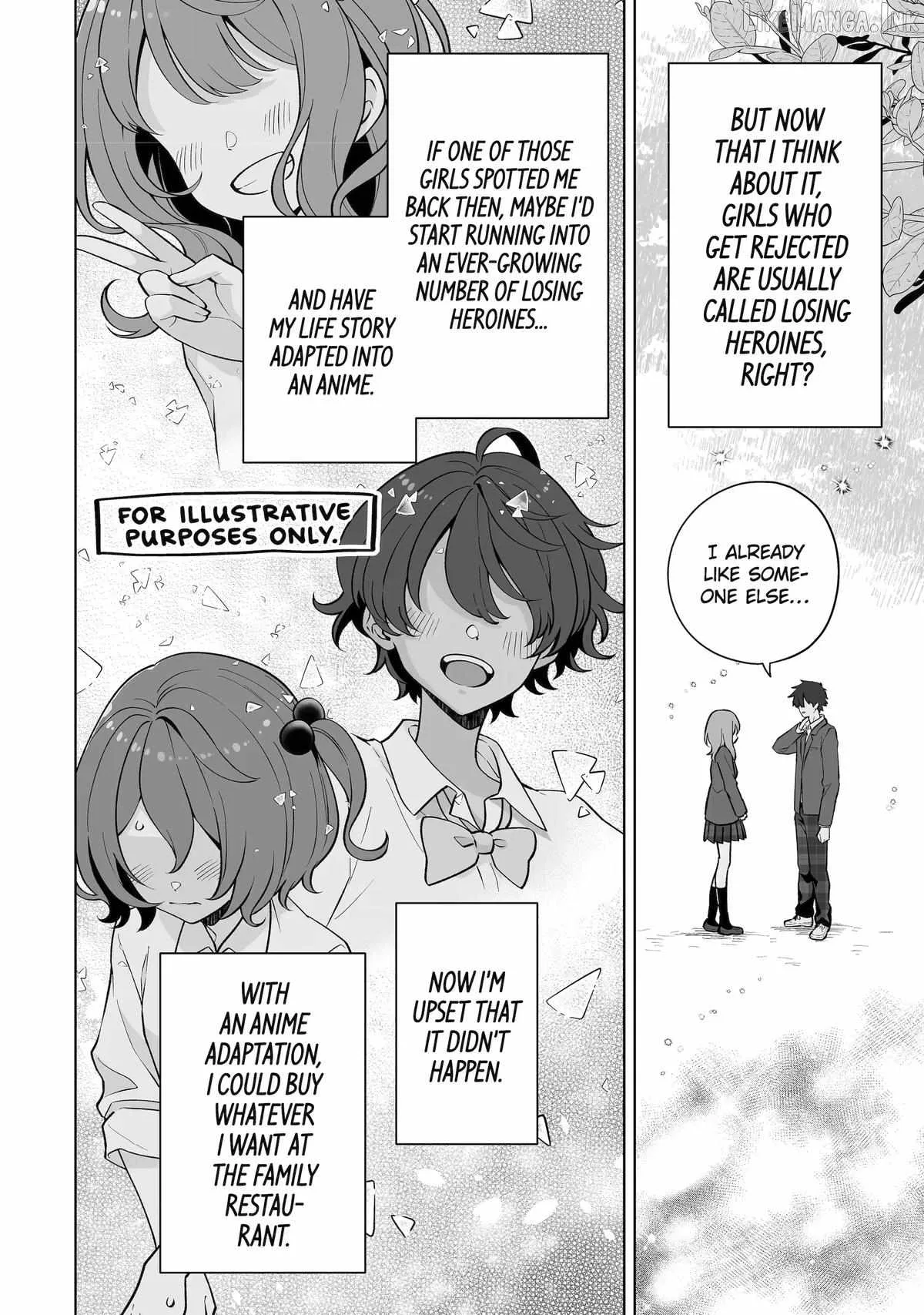 Please Leave Me Alone (For Some Reason, She Wants to Change a Lone Wolf's Helpless High School Life.) Chapter 38 page 20
