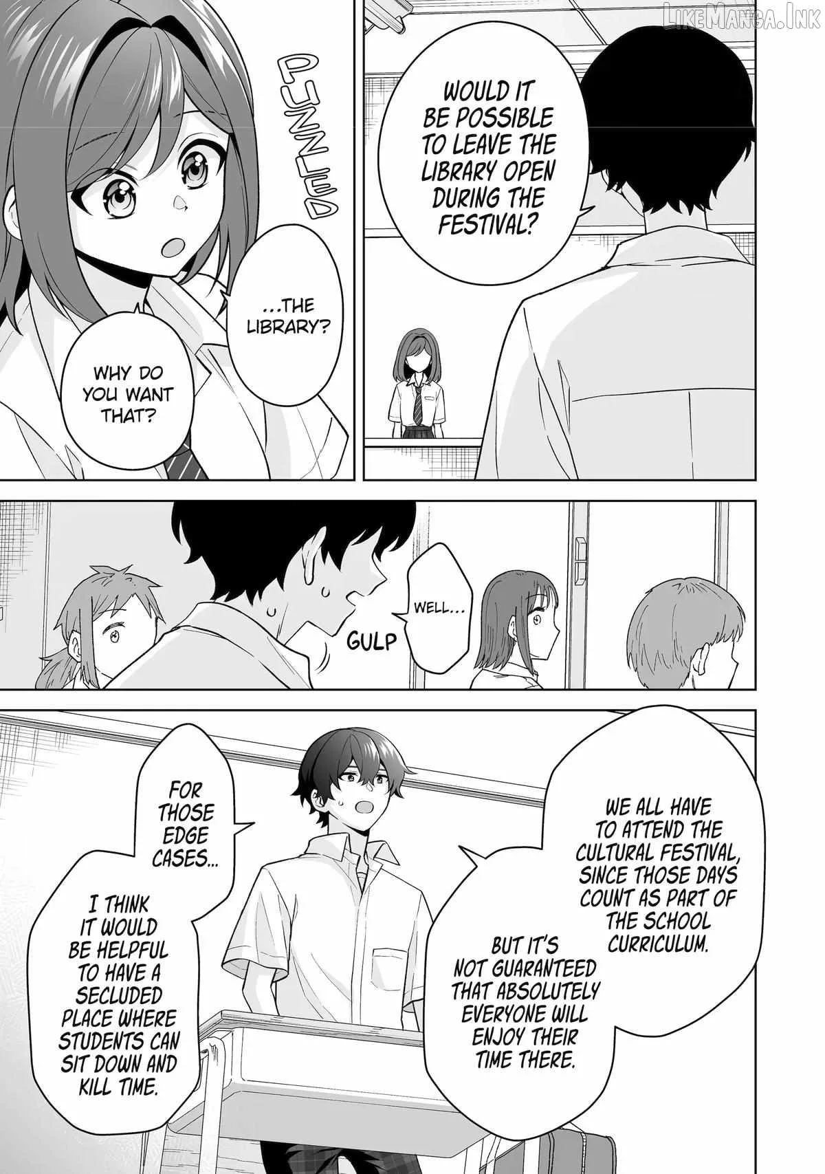 Please Leave Me Alone (For Some Reason, She Wants to Change a Lone Wolf's Helpless High School Life.) Chapter 38 page 25