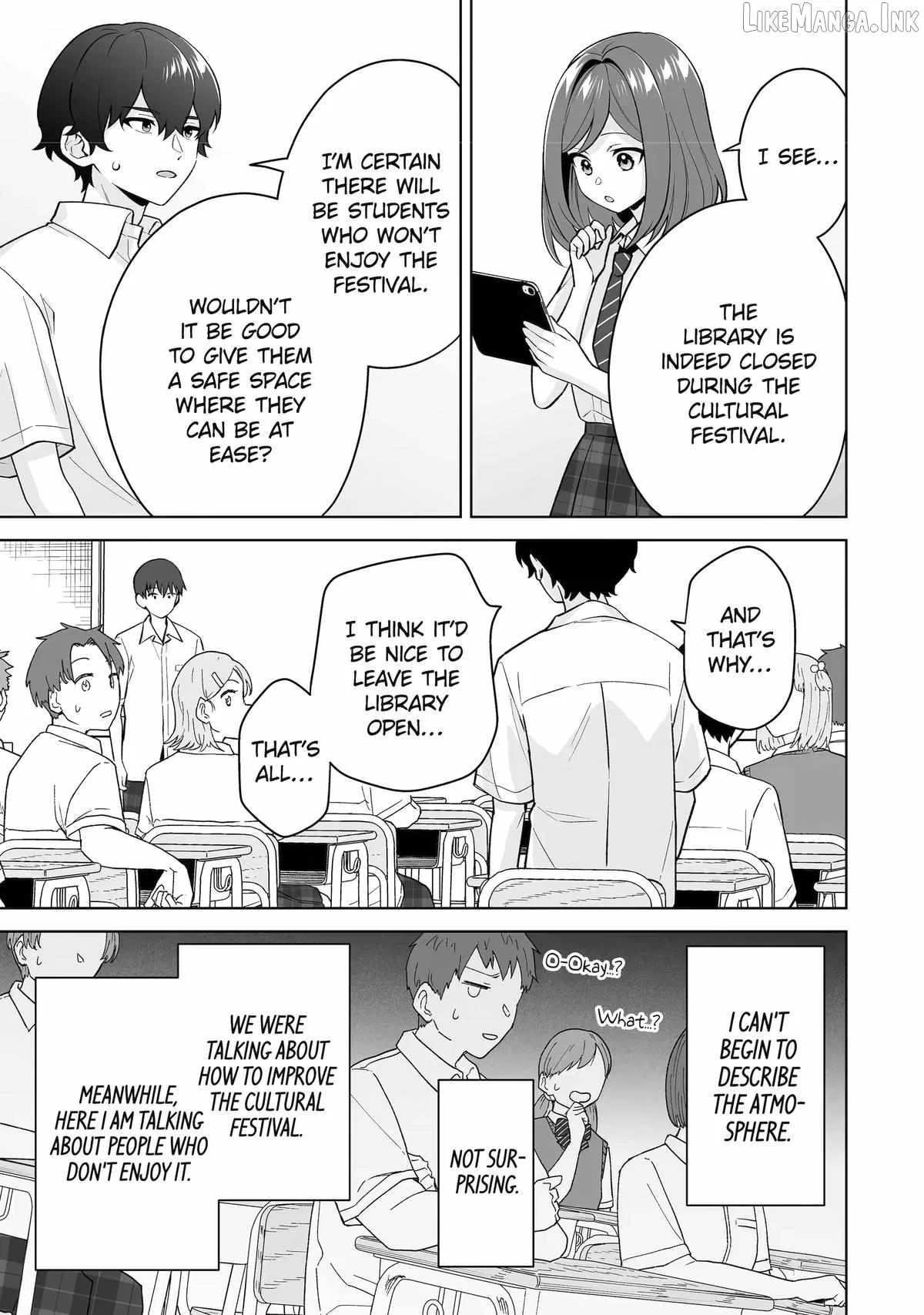 Please Leave Me Alone (For Some Reason, She Wants to Change a Lone Wolf's Helpless High School Life.) Chapter 38 page 27