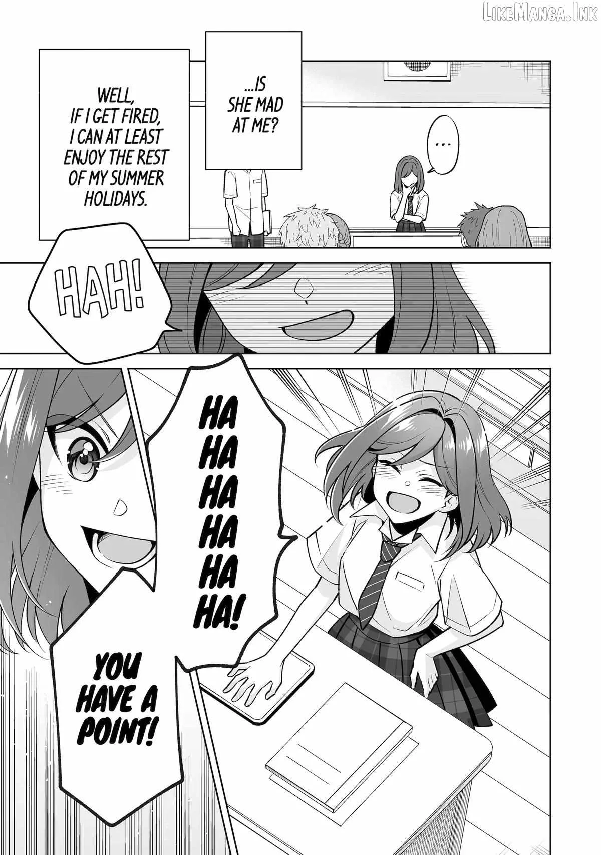 Please Leave Me Alone (For Some Reason, She Wants to Change a Lone Wolf's Helpless High School Life.) Chapter 38 page 29