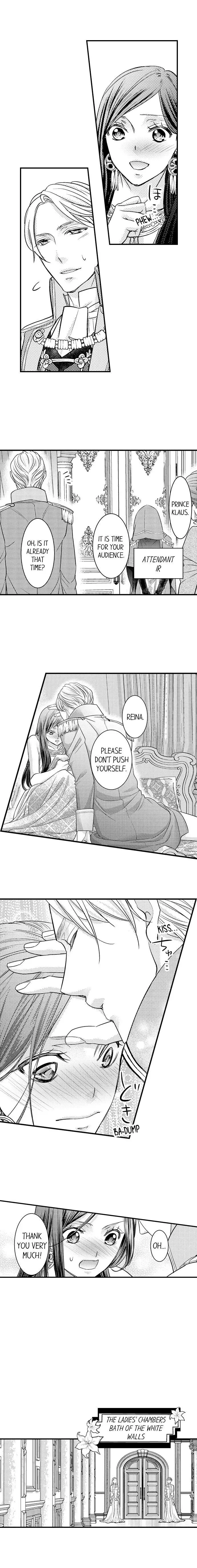 Isekai Ooku Ohi ni Naritakuba Yotogi de Denka ni Aisaretsuzuke yo Chapter 4 page 8