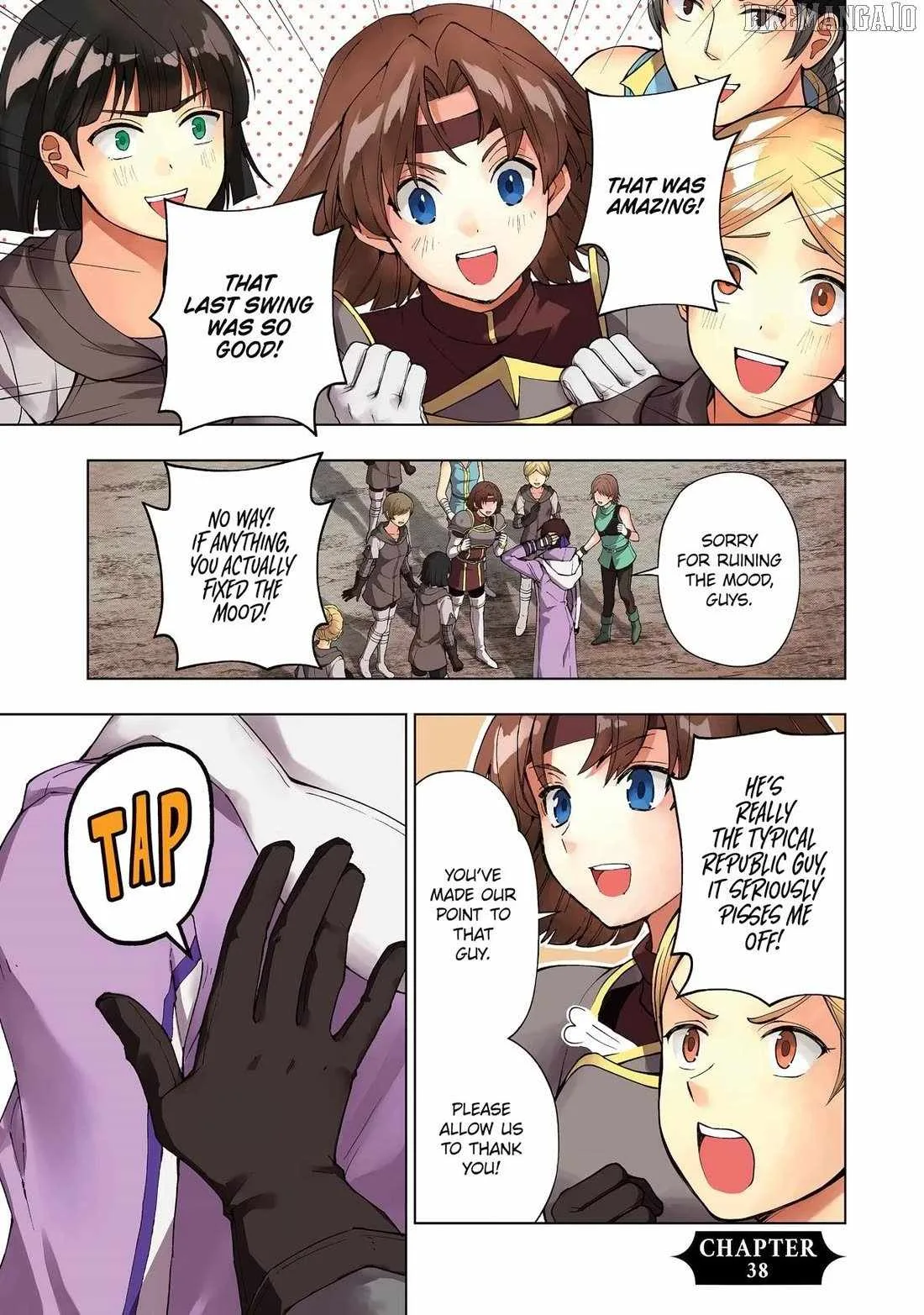 The Swordsman Called the Countless Swords Sorcerer Chapter 38 page 1