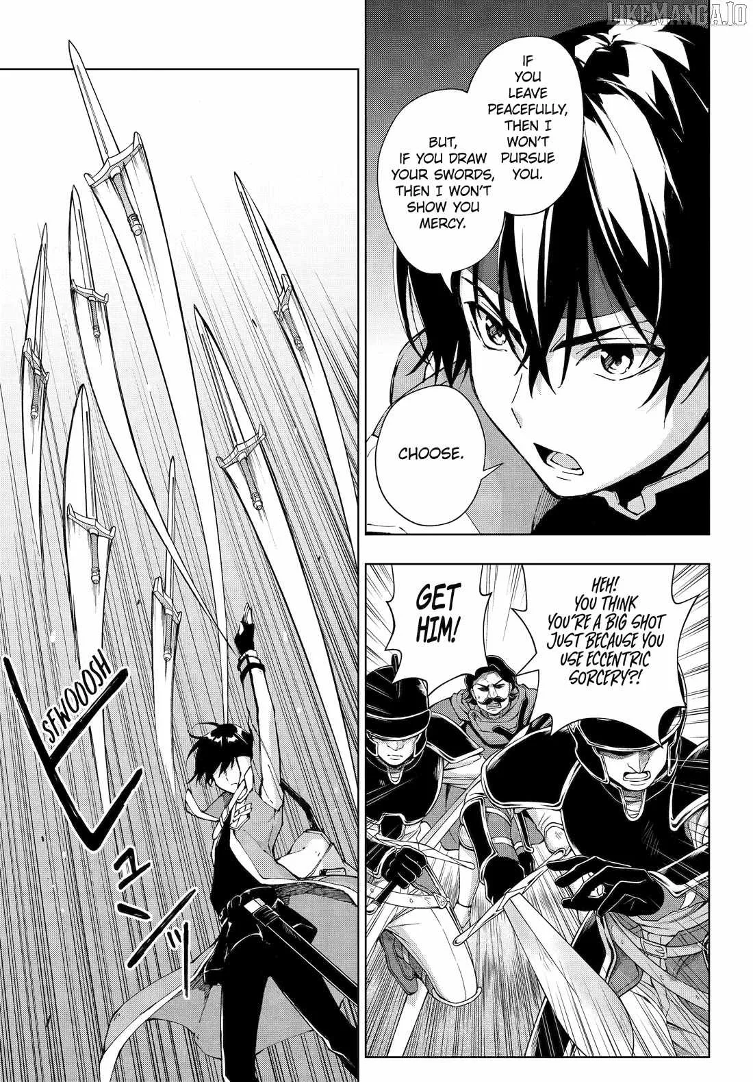 The Swordsman Called the Countless Swords Sorcerer Chapter 58 page 9