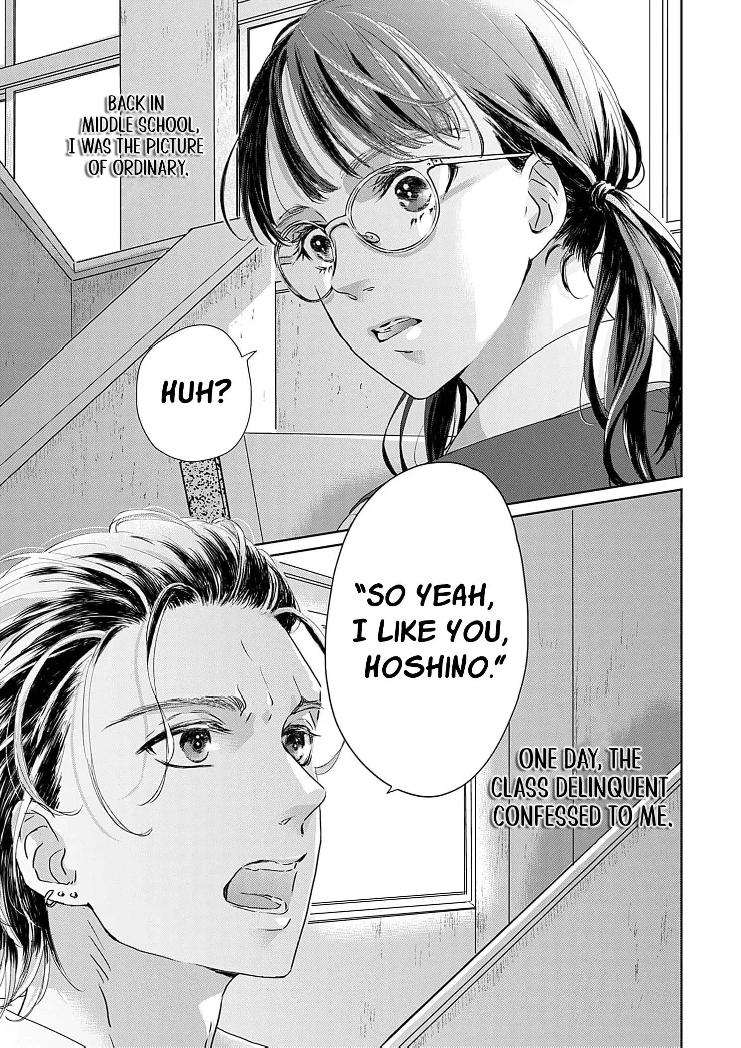 I'm Not Gonna Eat You or Anything — My Love Story with a Former Delinquent Chapter 1 page 5