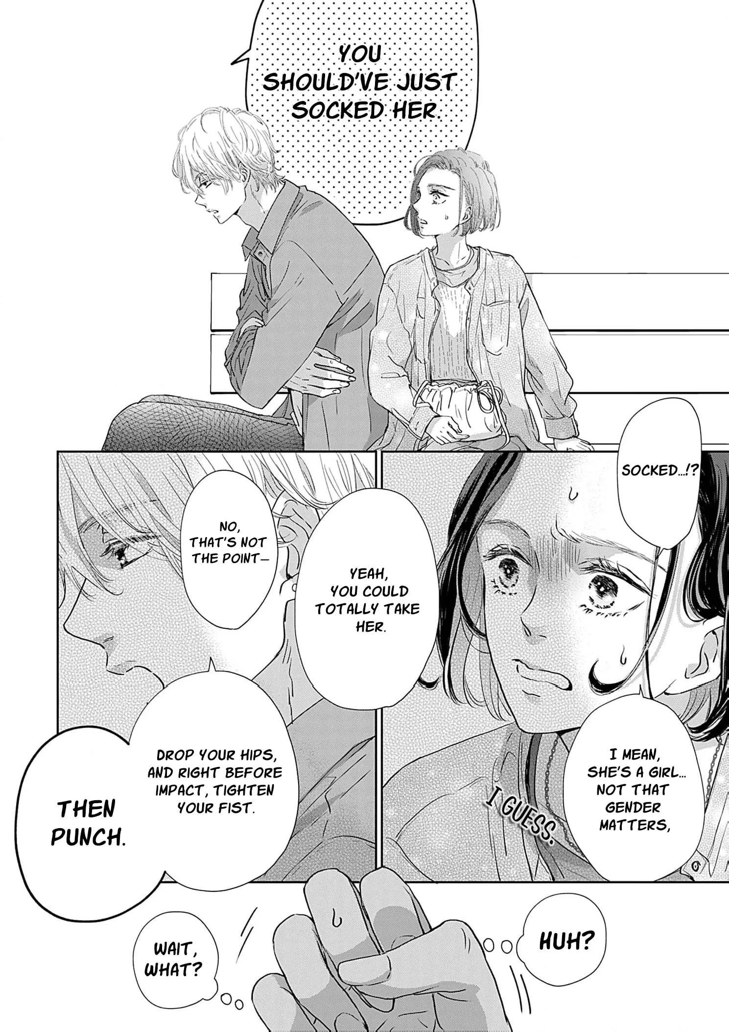 I'm Not Gonna Eat You or Anything — My Love Story with a Former Delinquent Chapter 1 page 26