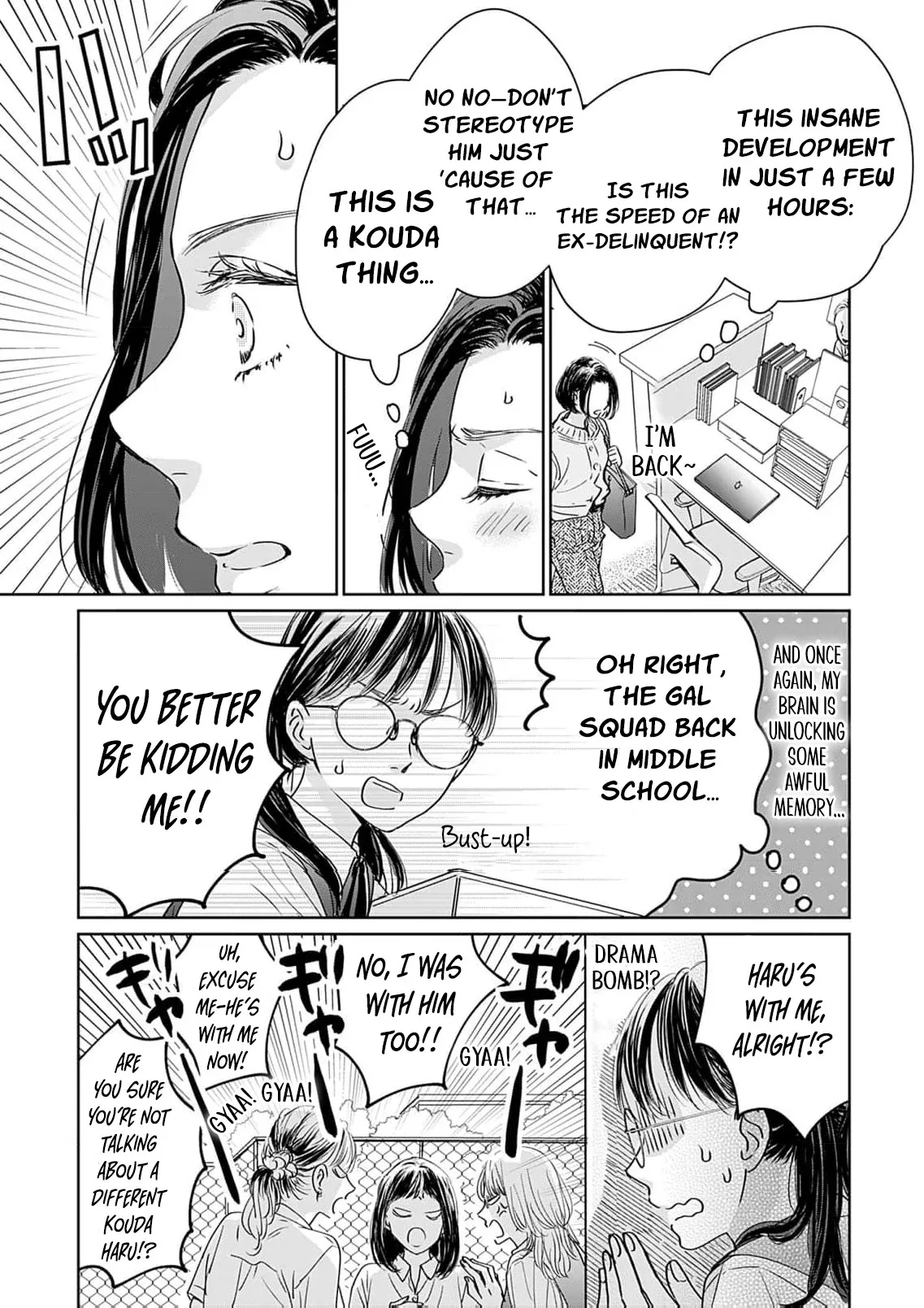I'm Not Gonna Eat You or Anything — My Love Story with a Former Delinquent Chapter 3 page 11