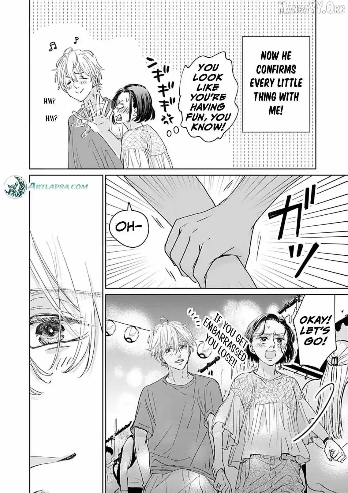 I'm Not Gonna Eat You or Anything — My Love Story with a Former Delinquent Chapter 7 page 14
