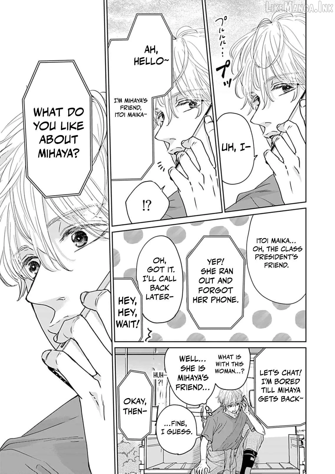 I'm Not Gonna Eat You or Anything — My Love Story with a Former Delinquent Chapter 9 page 14