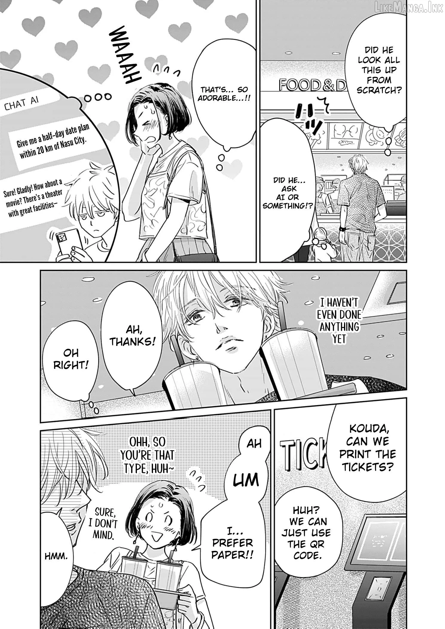 I'm Not Gonna Eat You or Anything — My Love Story with a Former Delinquent Chapter 11 page 14