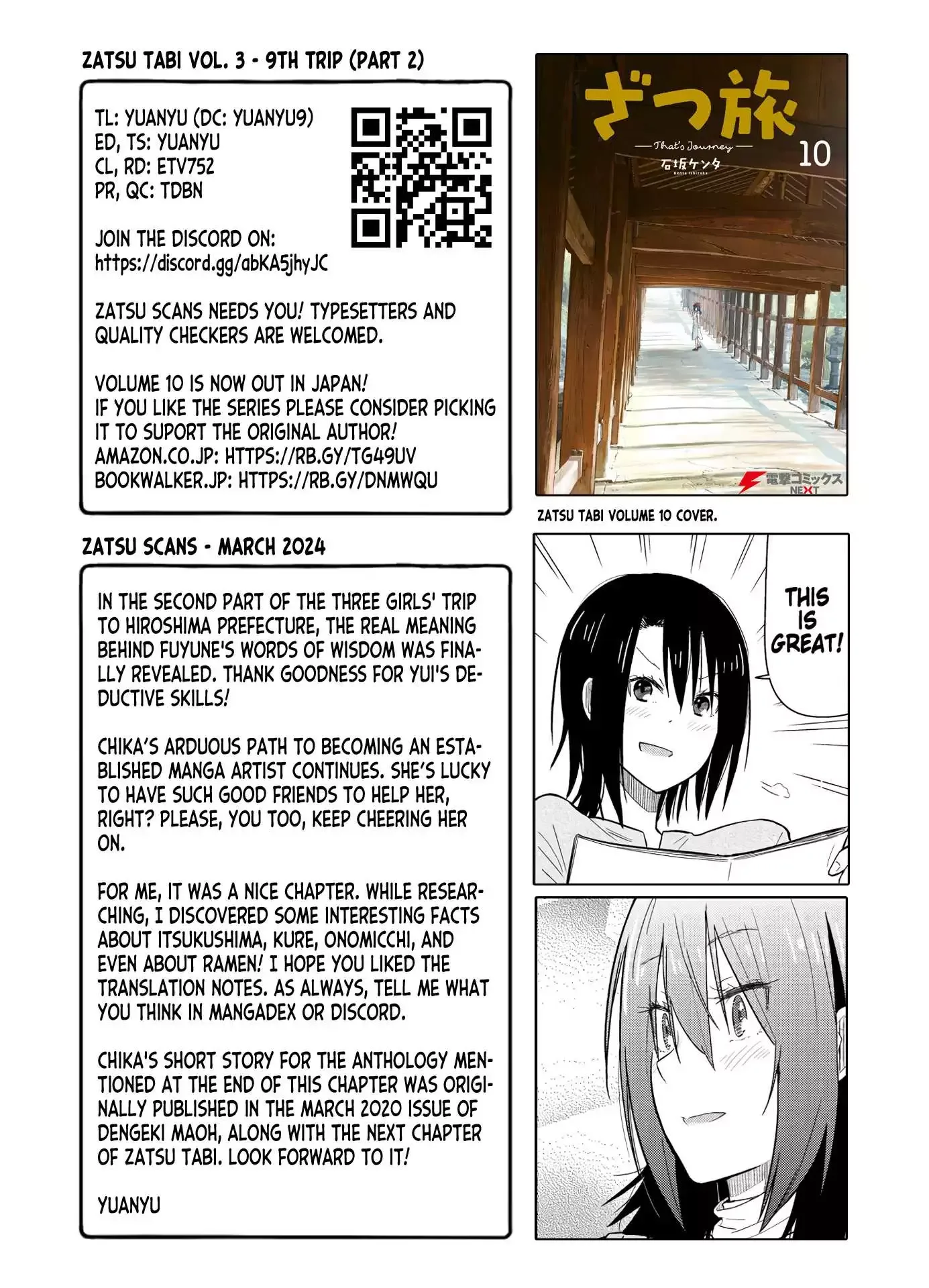 Zatsu Tabi: That's Journey Chapter 10 page 42