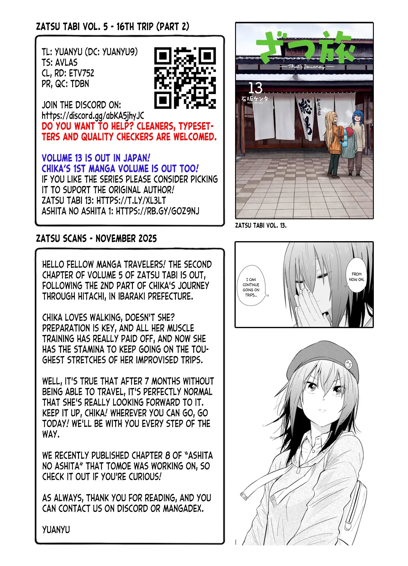 Zatsu Tabi: That's Journey Chapter 21 page 25