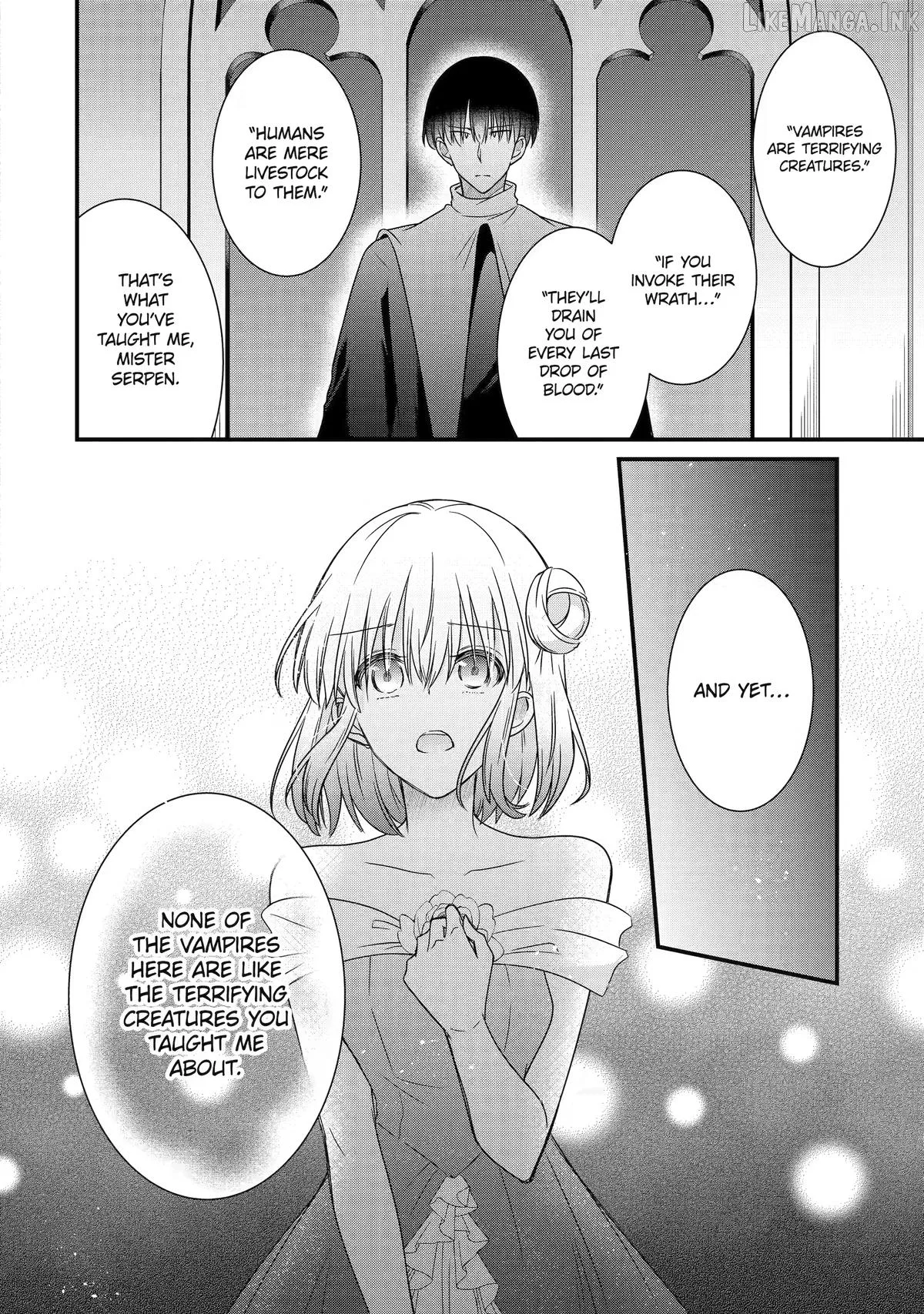 I Was Sacrificed to a Vampire, But He Spoils Me Instead! Chapter 12 page 16