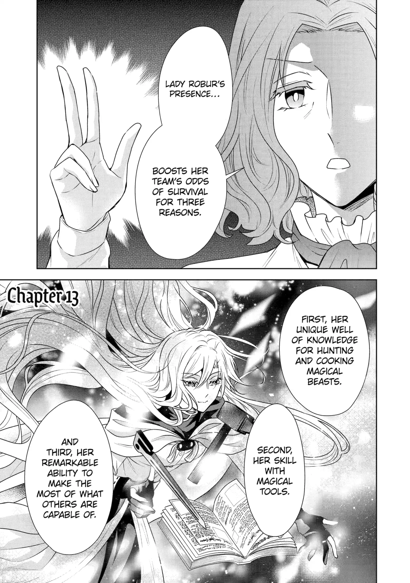Kitai No Akujo, Mitabime no Jinsei De Musai Muno o Tanoshimu Chapter 13.1 page 1