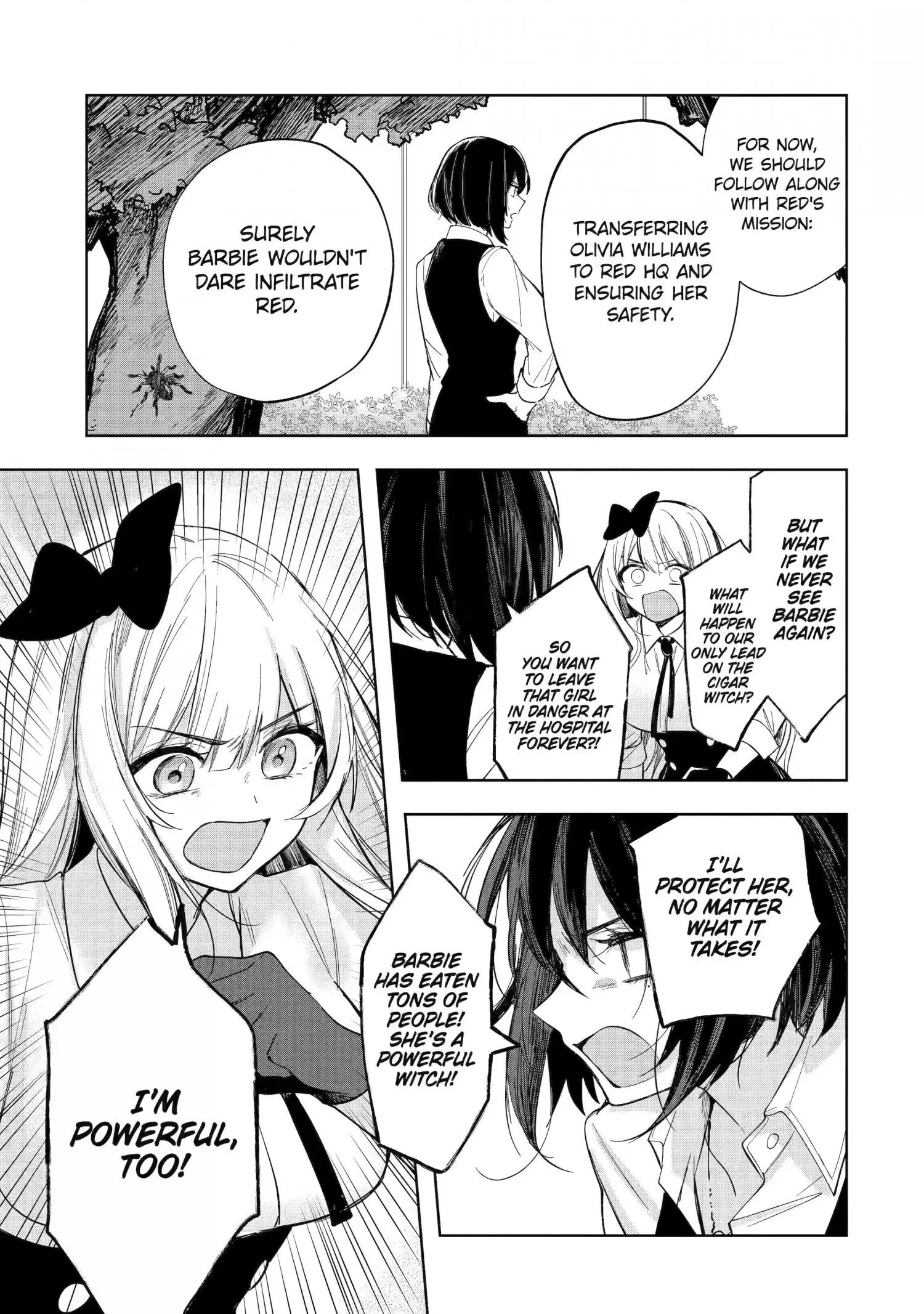 Ruby on the Cake - Hitogui Majo no Bansankai Chapter 8.2 page 1