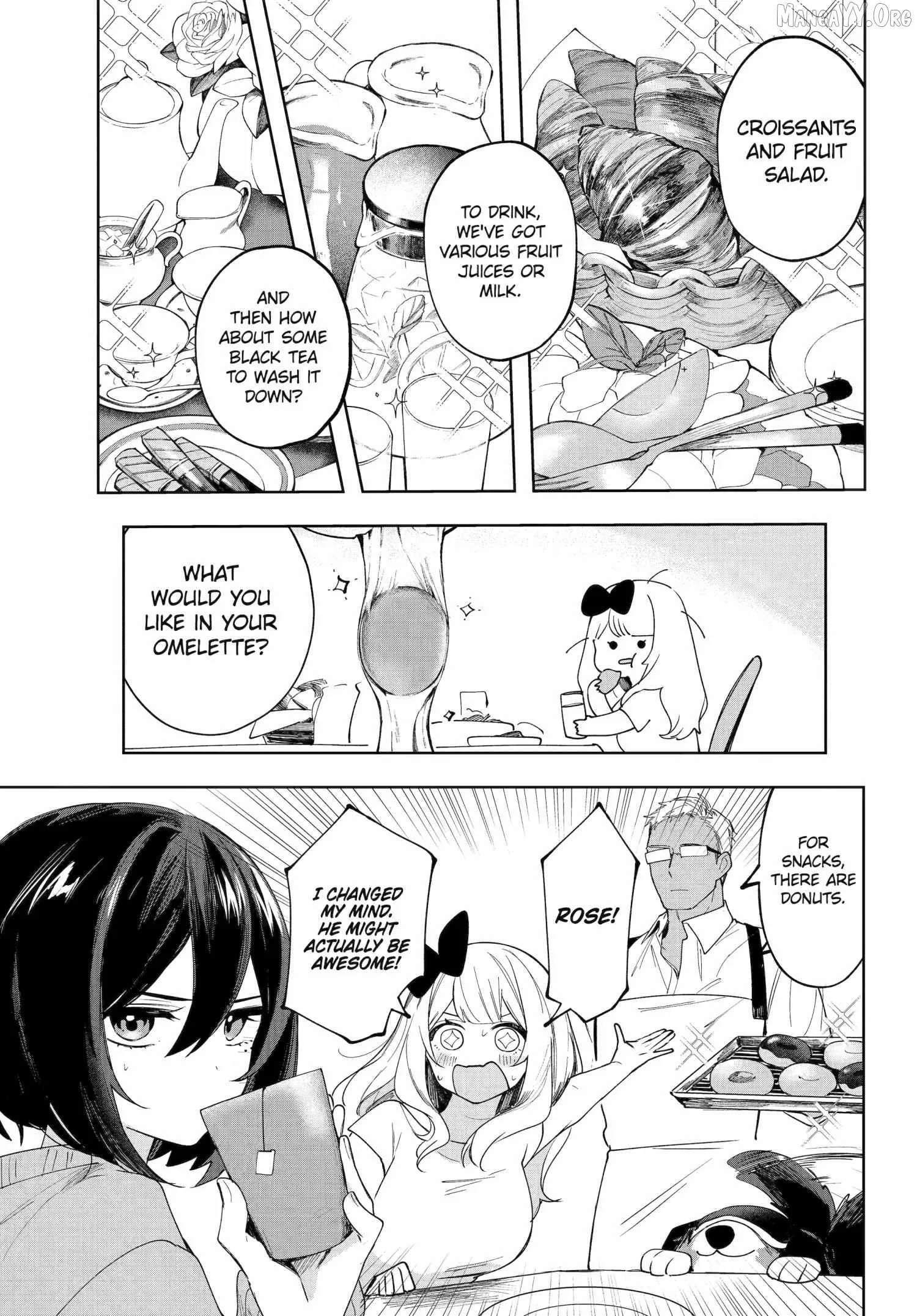 Ruby on the Cake - Hitogui Majo no Bansankai Chapter 14.1 page 1