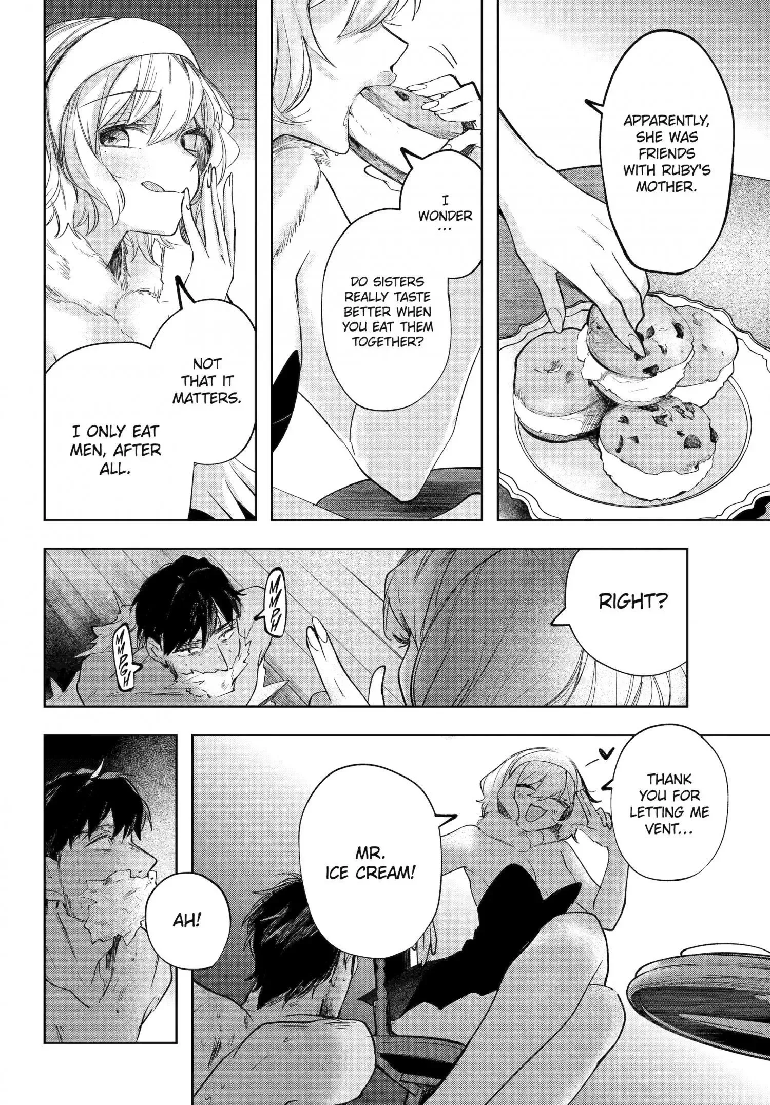 Ruby on the Cake - Hitogui Majo no Bansankai Chapter 19.1 page 8