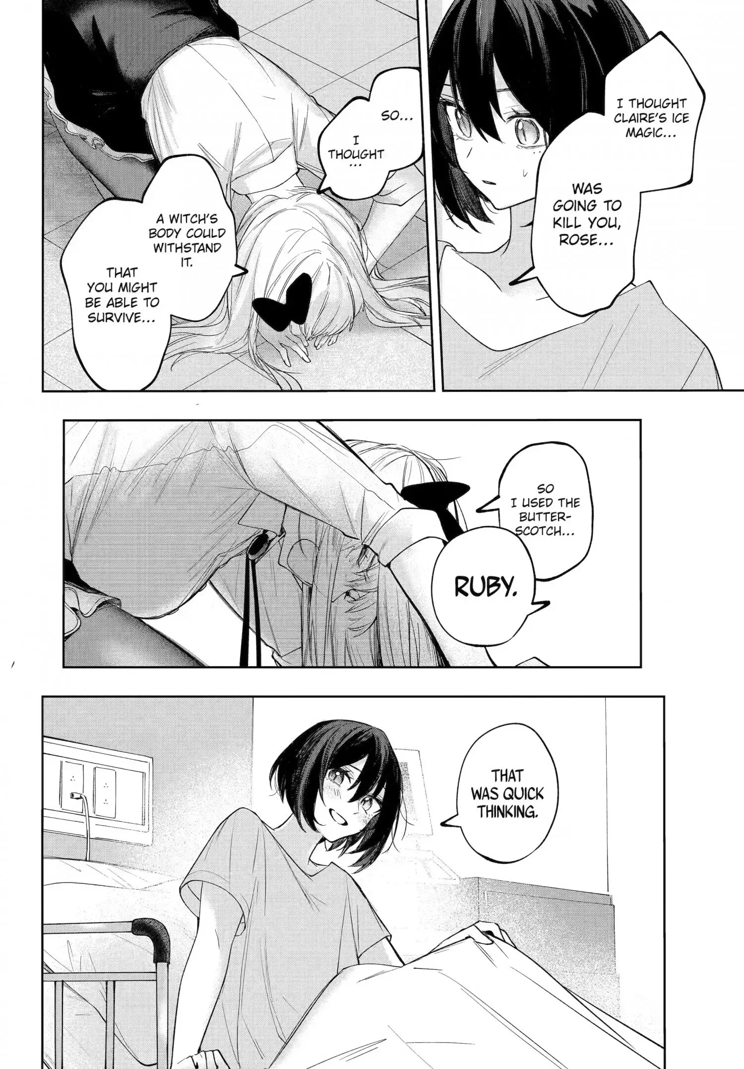 Ruby on the Cake - Hitogui Majo no Bansankai Chapter 22.3 page 1