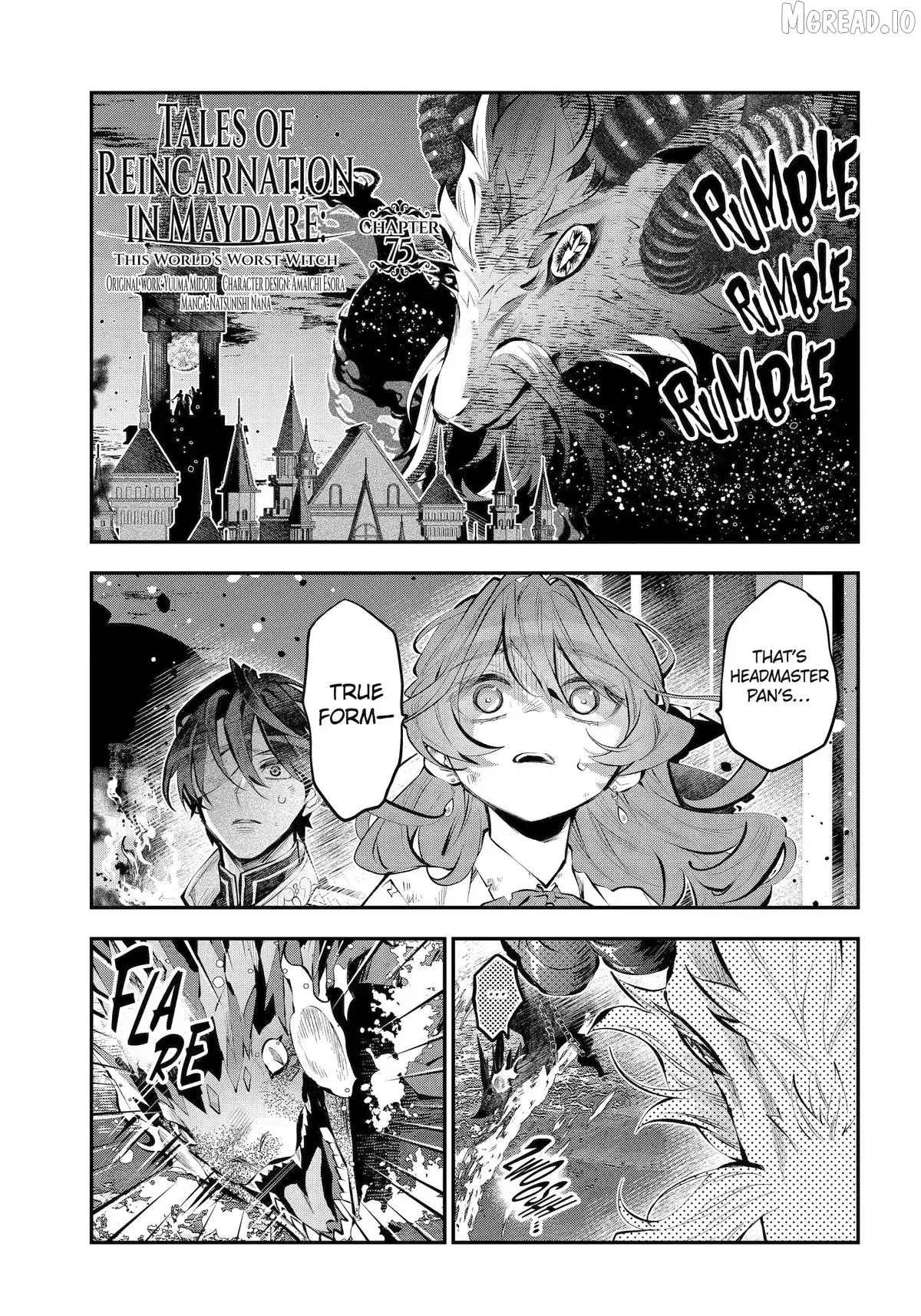 Maydare Tensei Monogatari: Kono Sekai de Ichiban Warui Majo Chapter 75 page 1